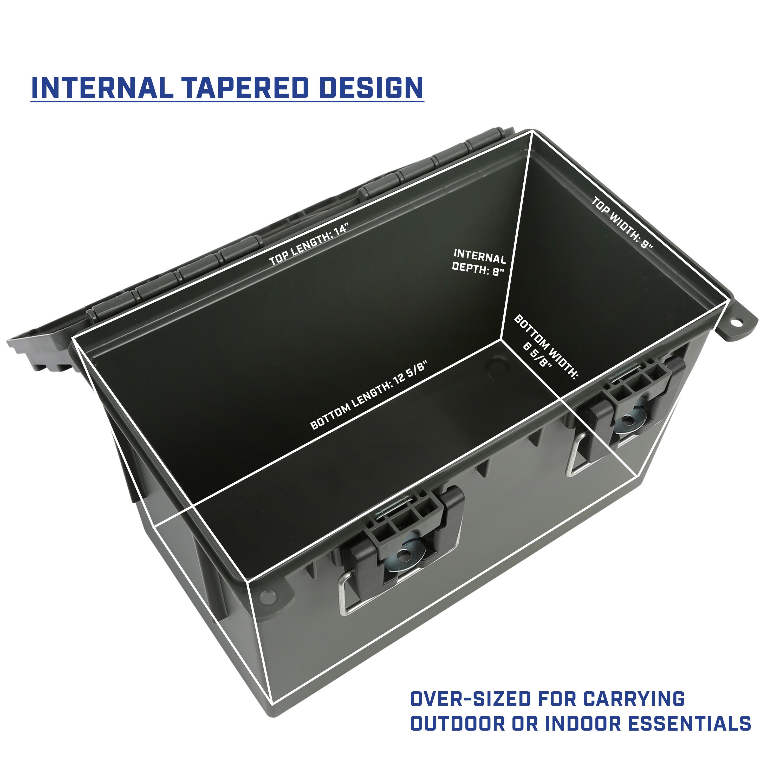 OEM Tools Sheffield XL Olive Green Field Box 2 Pack | AutoZone