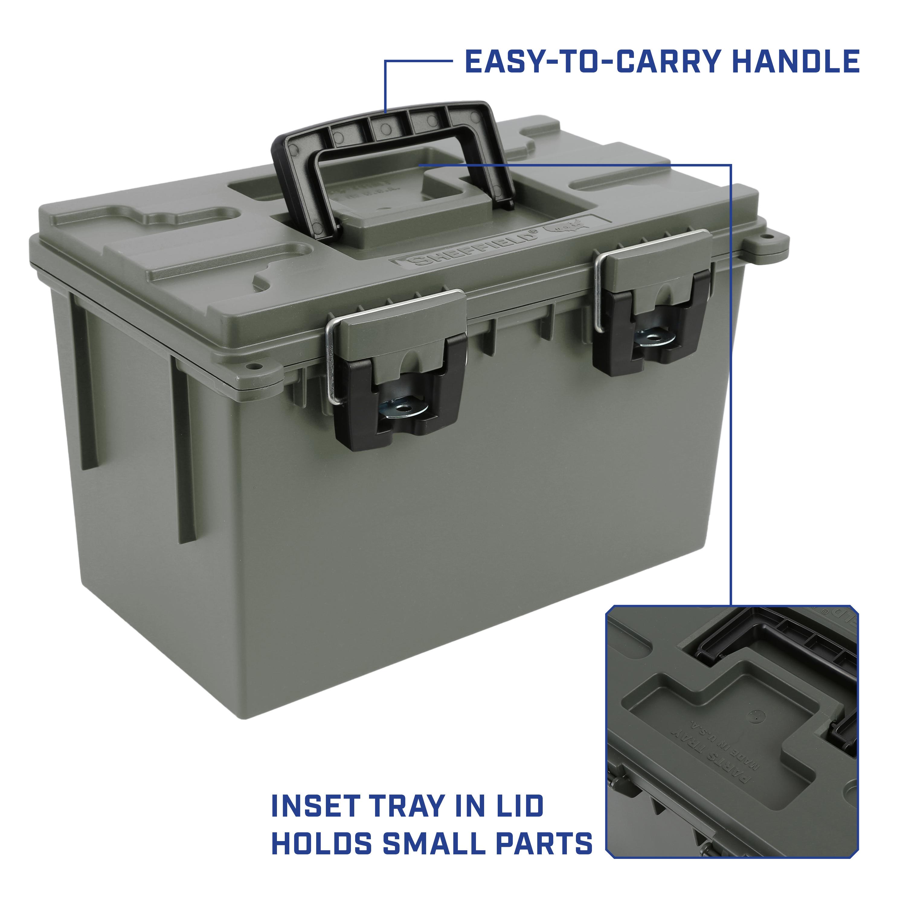 OEM Tools Sheffield XL Olive Green Field Box 2 Pack | AutoZone