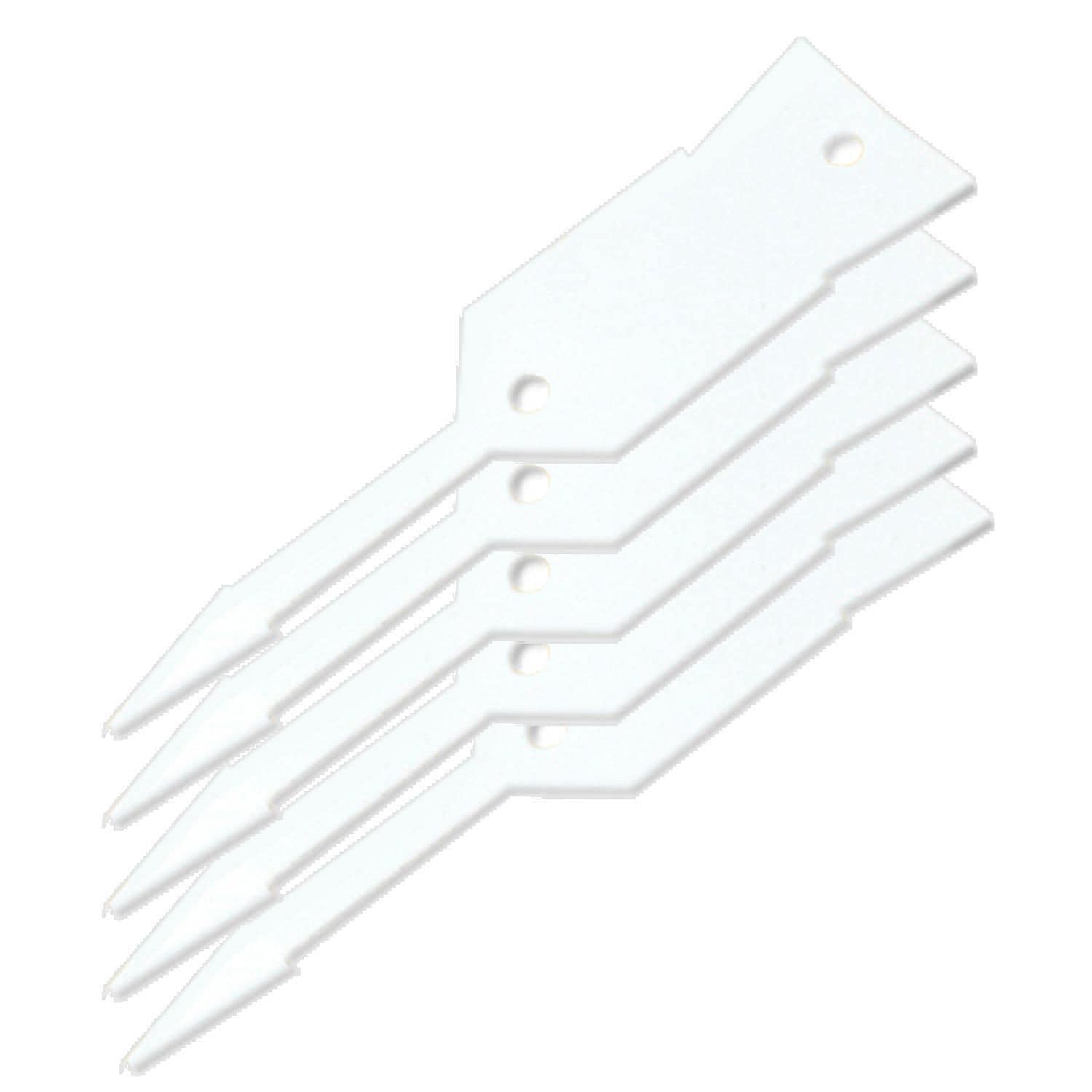KEYTALK サイン入りグッズ　スティック　ピック Petoskey Plastics Write On White Plastic Key Tag 1000ct | AutoZone