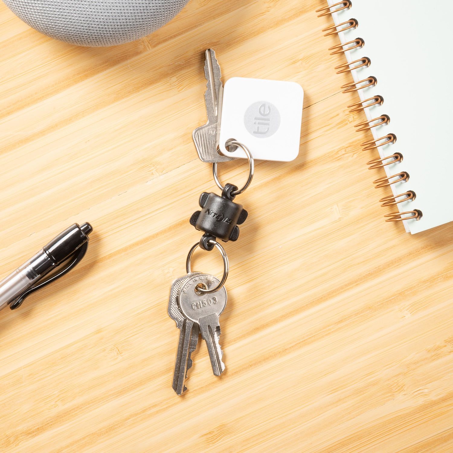 Nite Ize Key Ring KR360-01-R3 | AutoZone