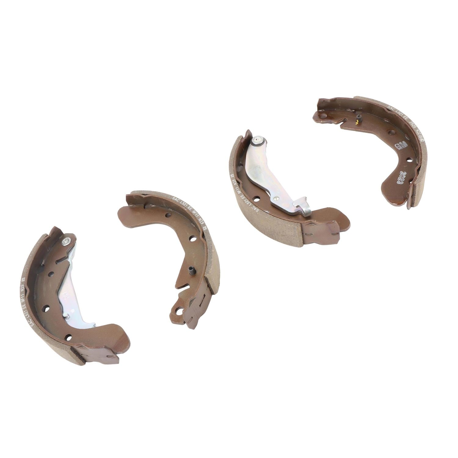 Centric Rear Brake Shoes + Front Ceramic Brake Pads Kit For Chevrolet Aveo – Quiet Operation