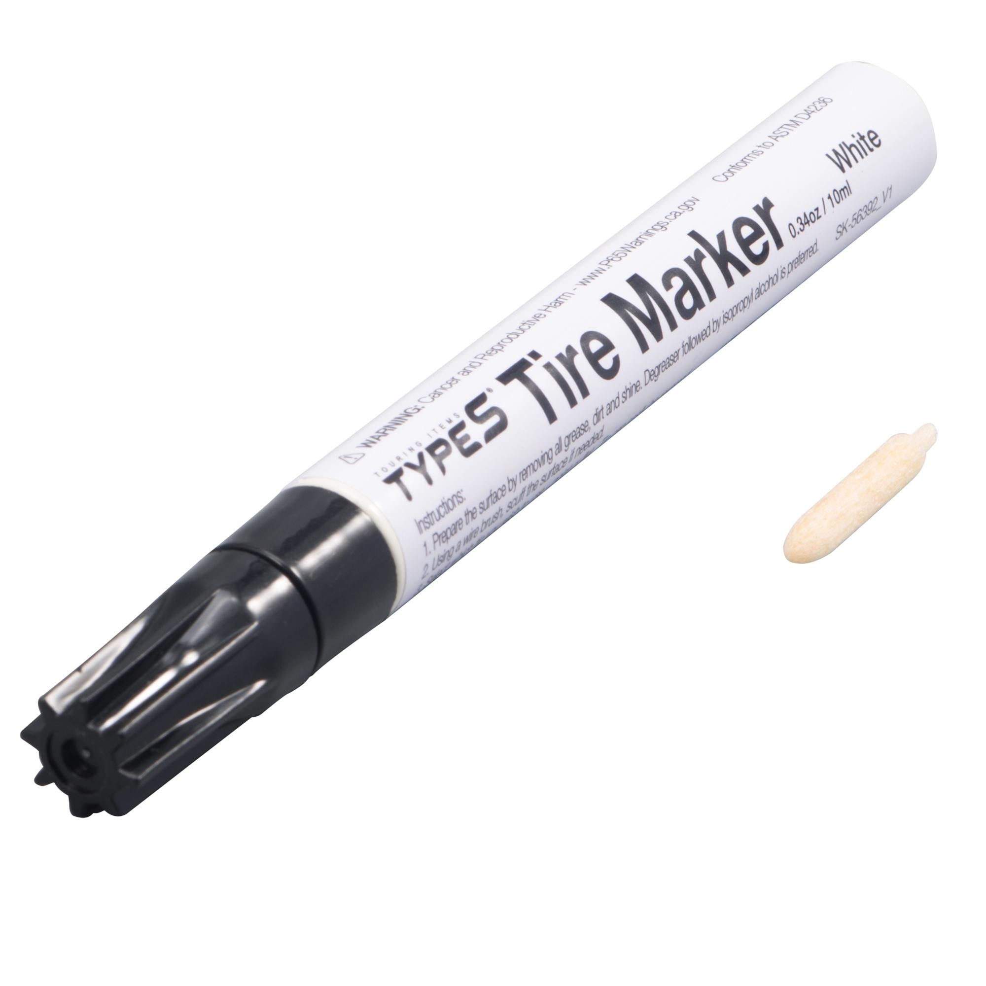 Type S Accessories White Tire Marker | AutoZone