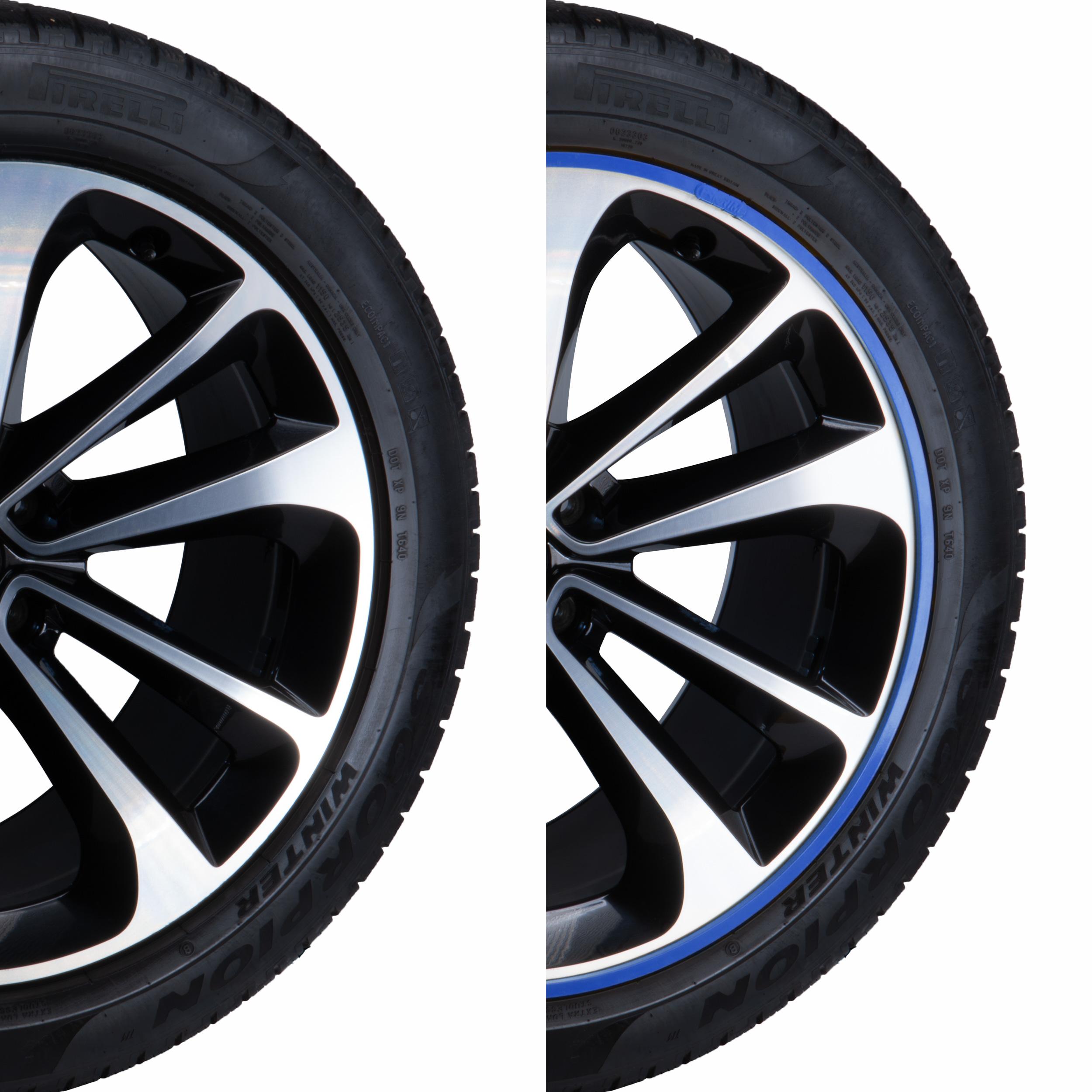 Plue Rim Protector PrioRim Blue Aluminum 18