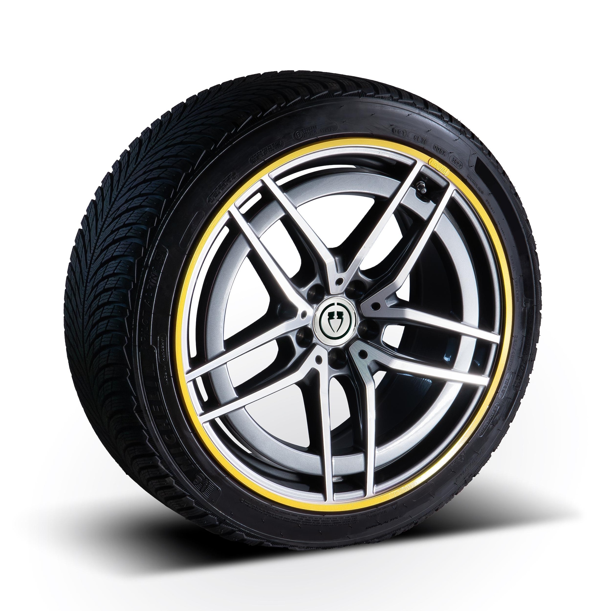 Shield Yellow Rim PrioRim Yellow Aluminum 20in Wheel Rim Guard, Single CA20YE01 | AutoZone