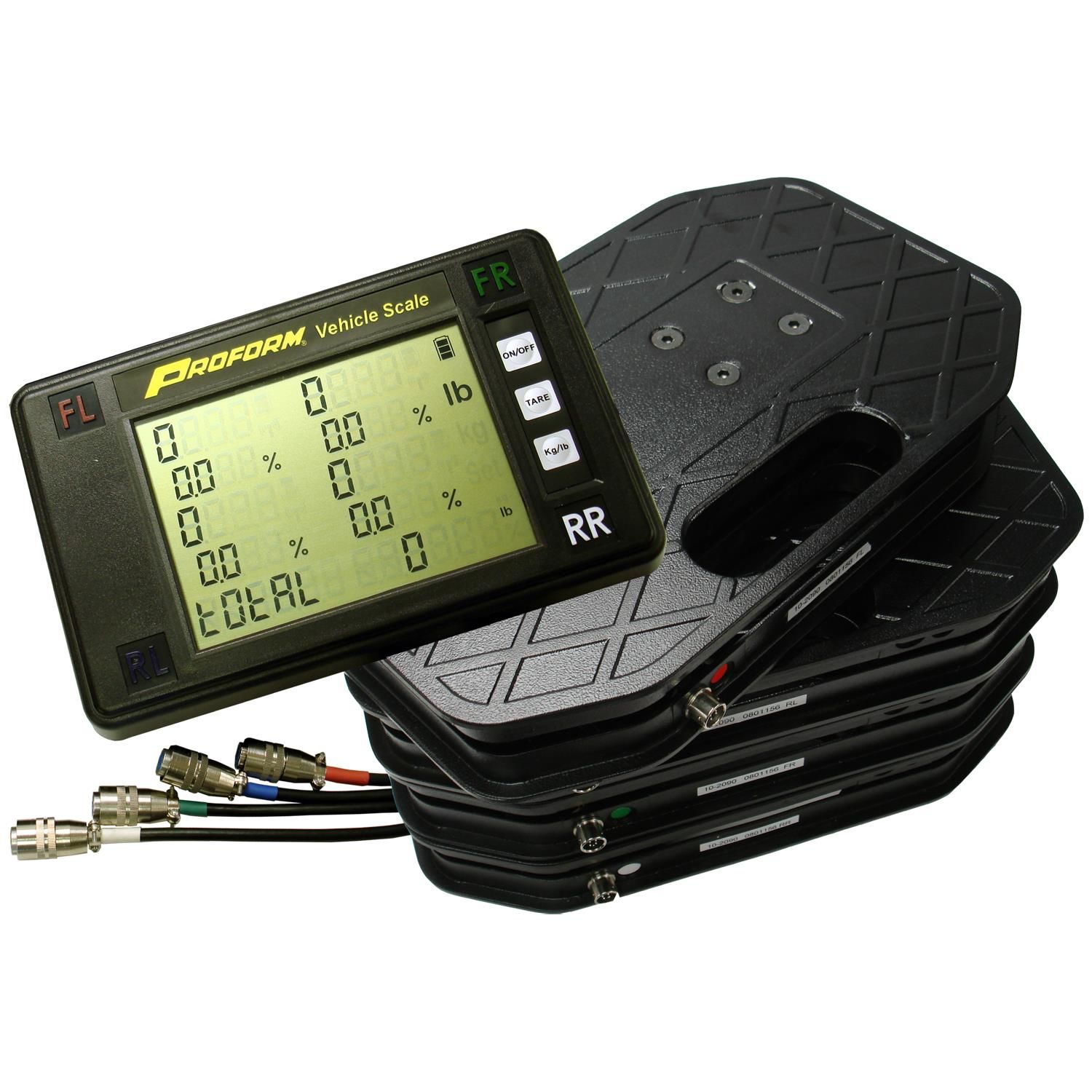 Proform Car Rems Proform 4 pieces 5,000 lbs. Capacity Car Scale System | AutoZone