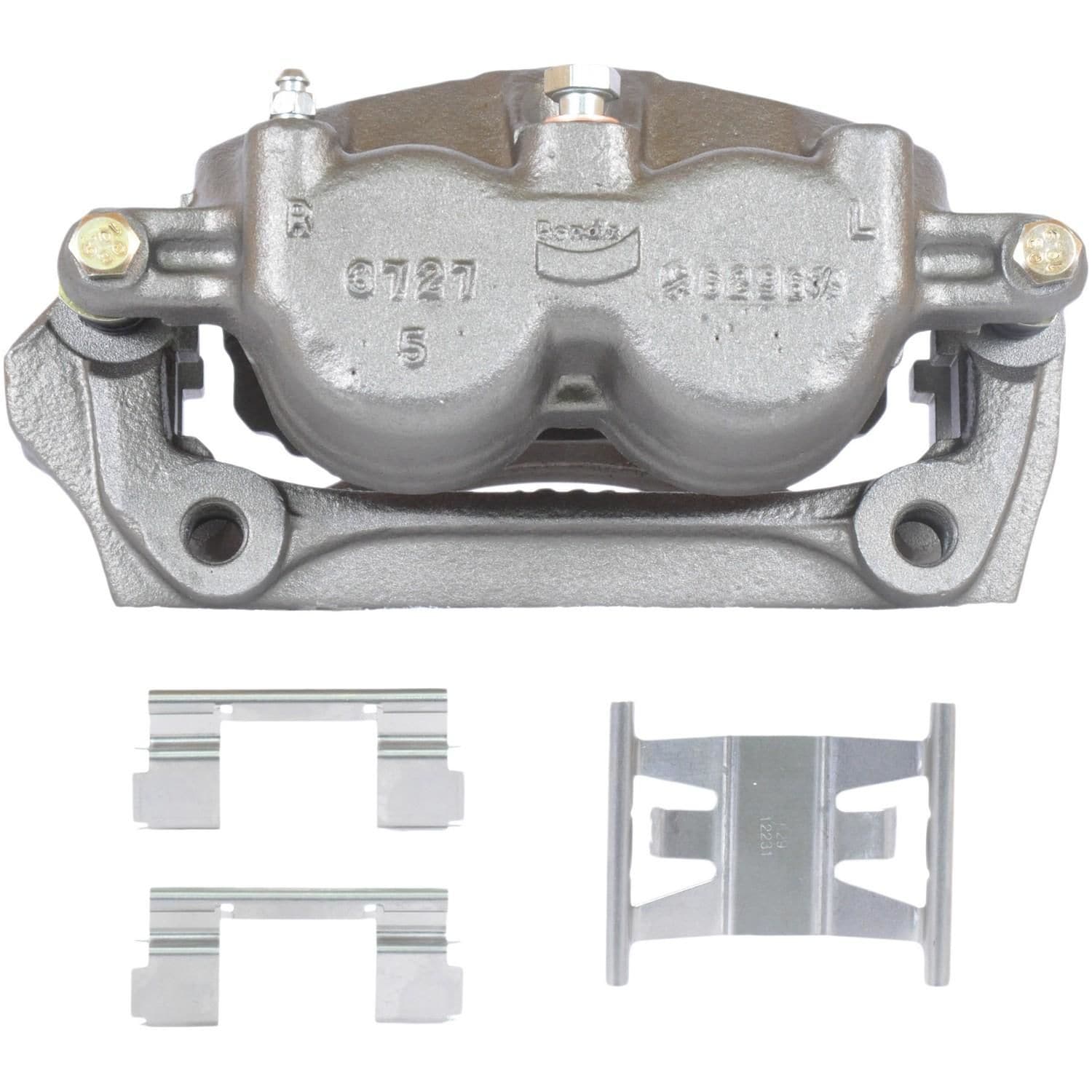 メーカー不明(BRIDGESTONE風？)17インチマルチ Duralast Remanufactured Brake Caliper With Mounting Bracket 18
