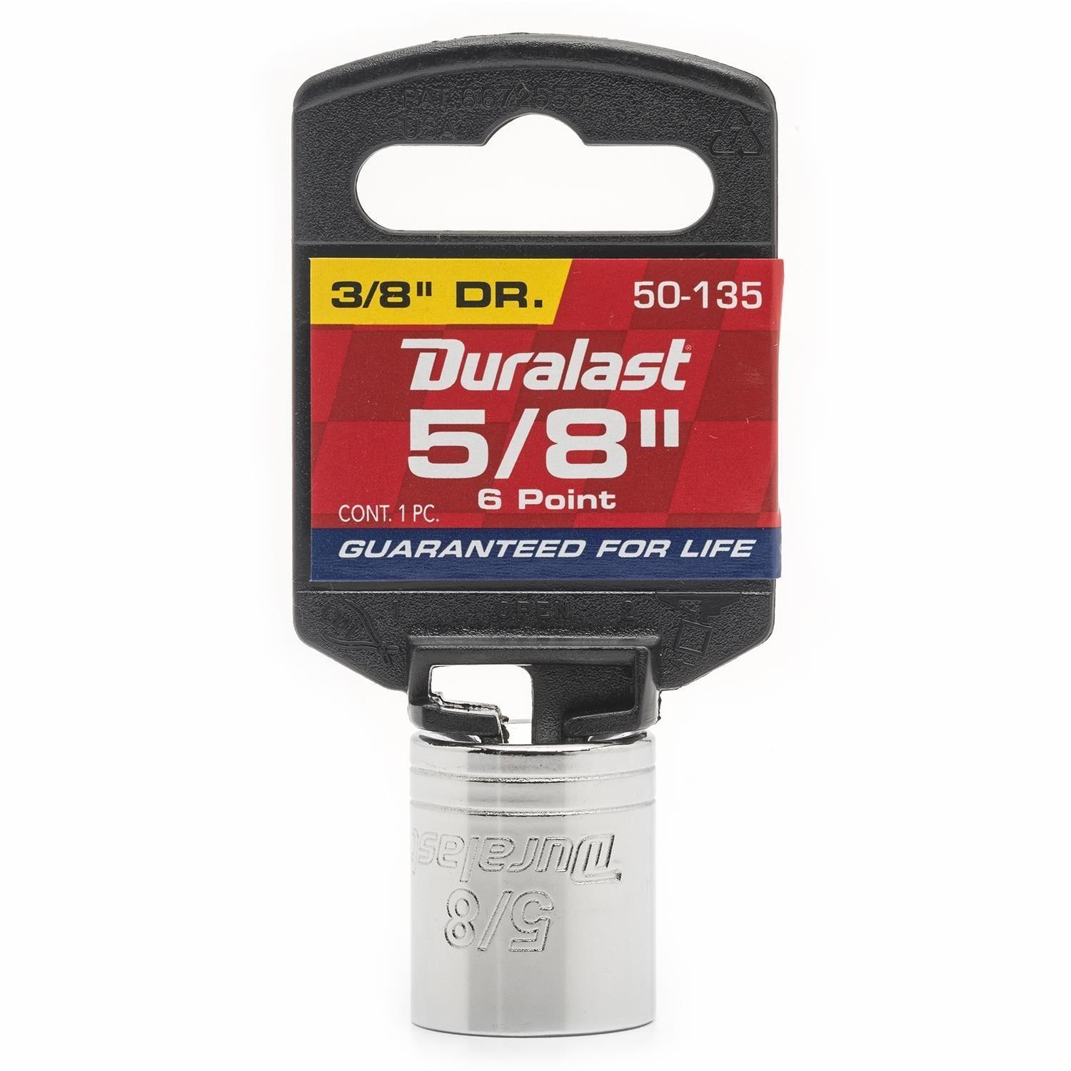 Duralast 3/8in Drive 5/8in 6 Point Socket