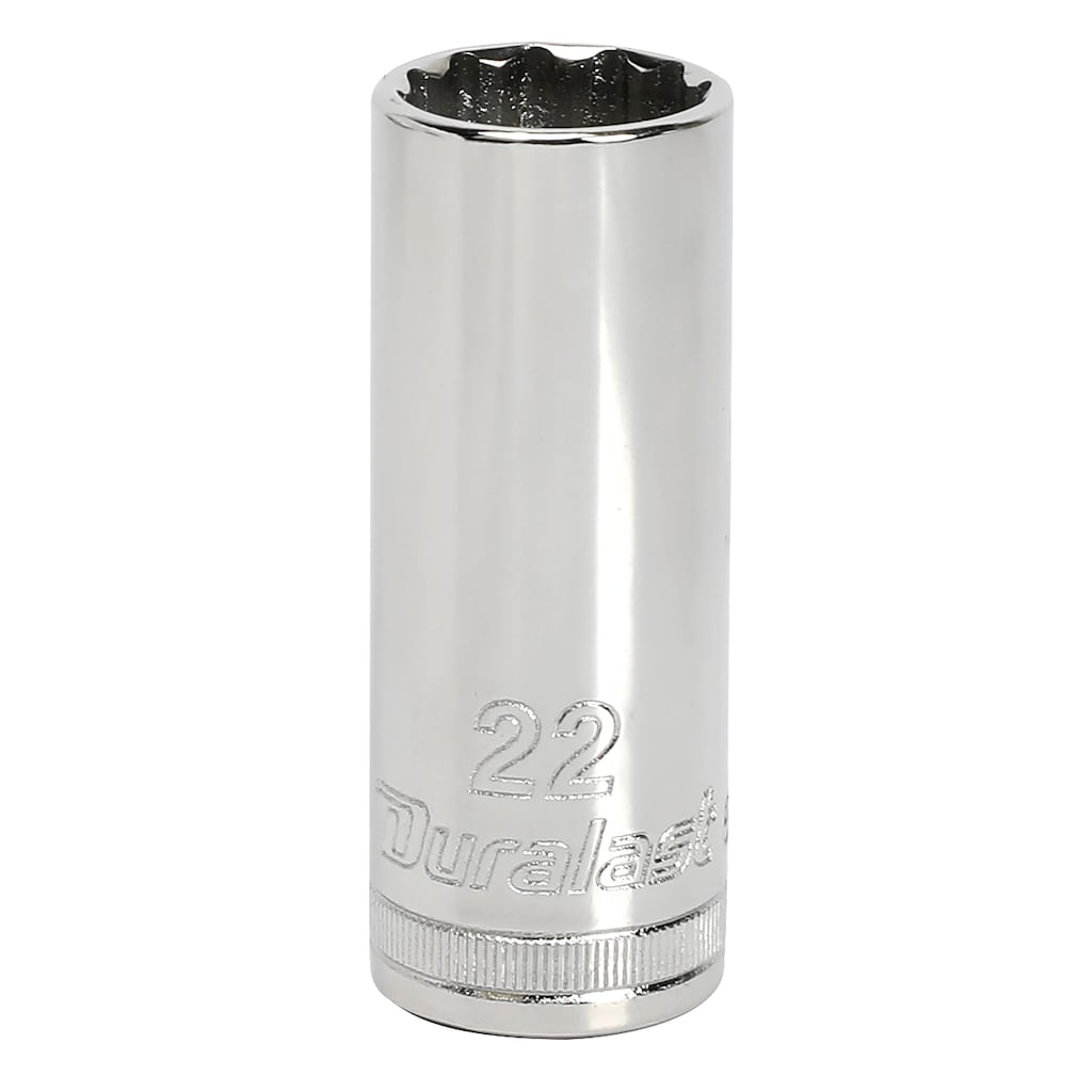 Duralast 1/2in Drive 22mm Deep 12 Point Socket | AutoZone
