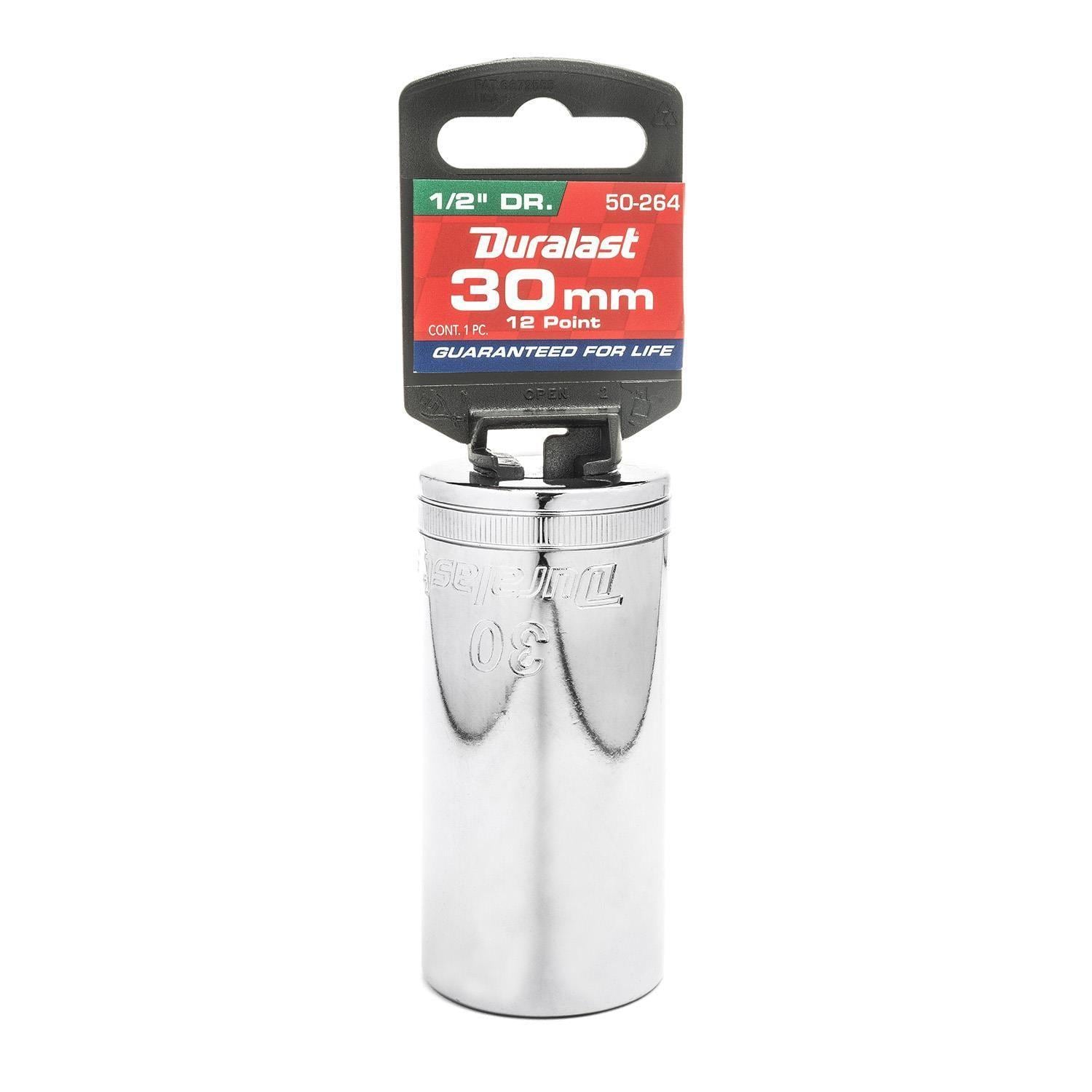 Duralast 1/2in Drive 30mm Deep 12 Point Socket | AutoZone