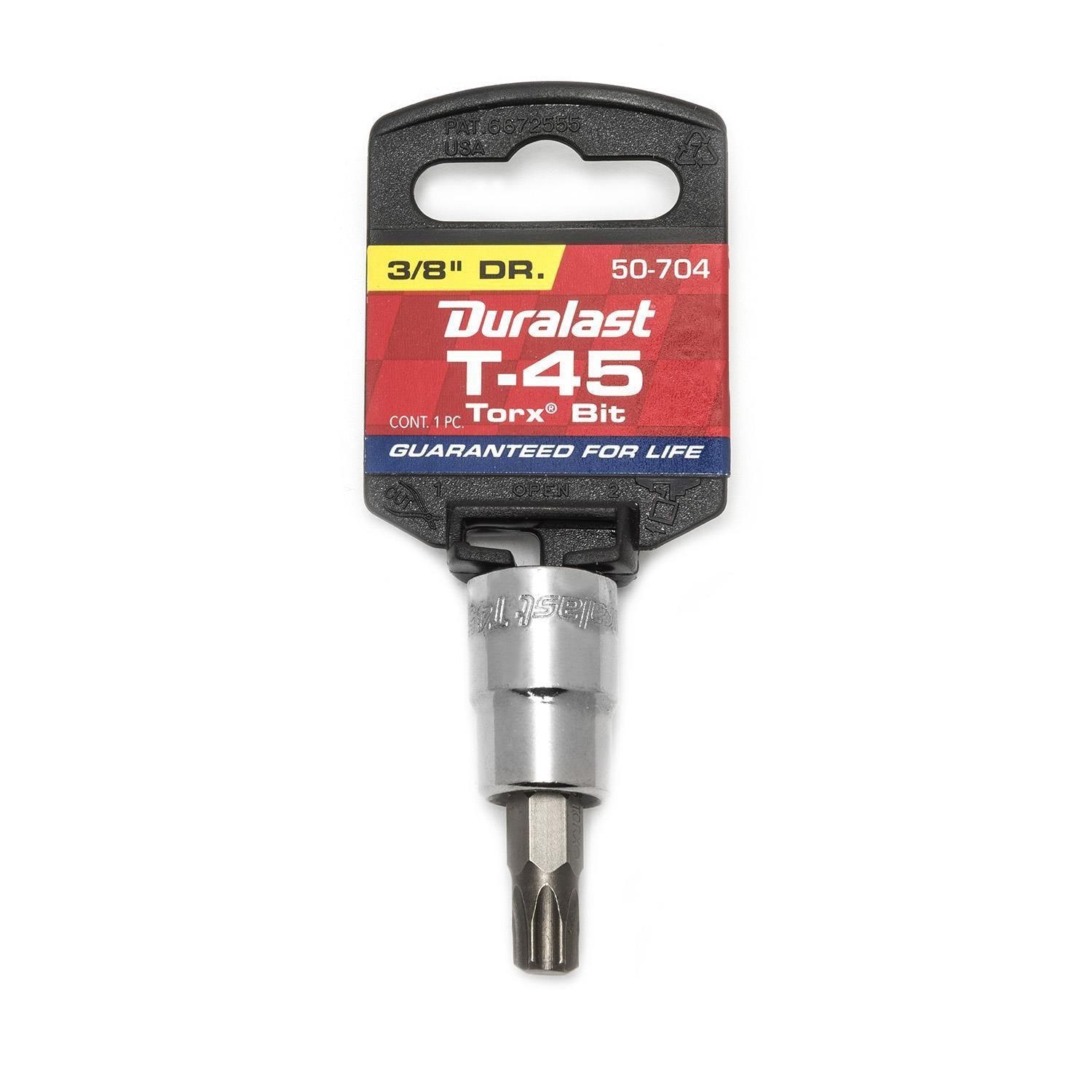 極落し込み T-超硬45UM Duralast 3/8in Drive T-45 Torx Bit | AutoZone