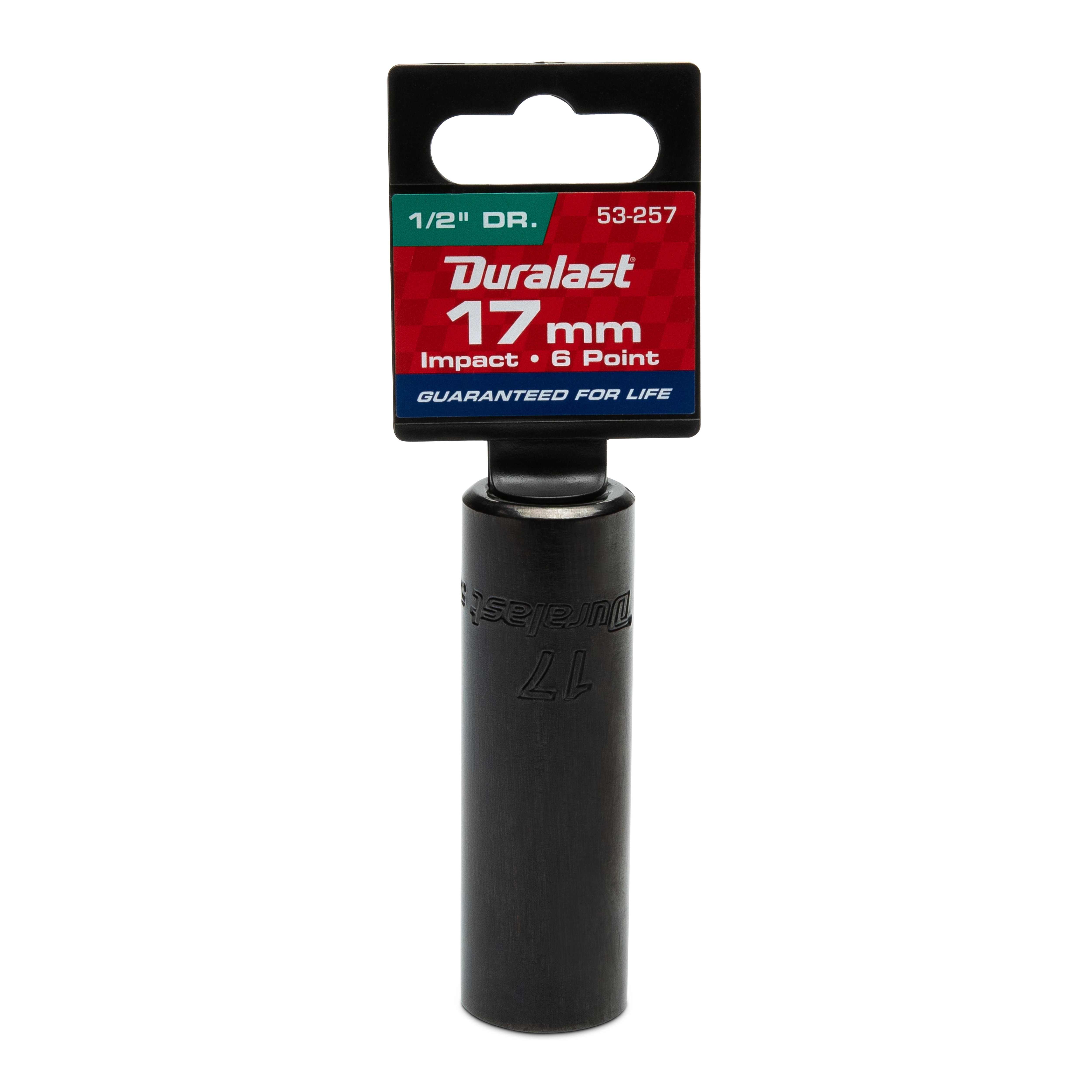 Duralast 1/2in Drive 17mm Deep Impact Socket | AutoZone