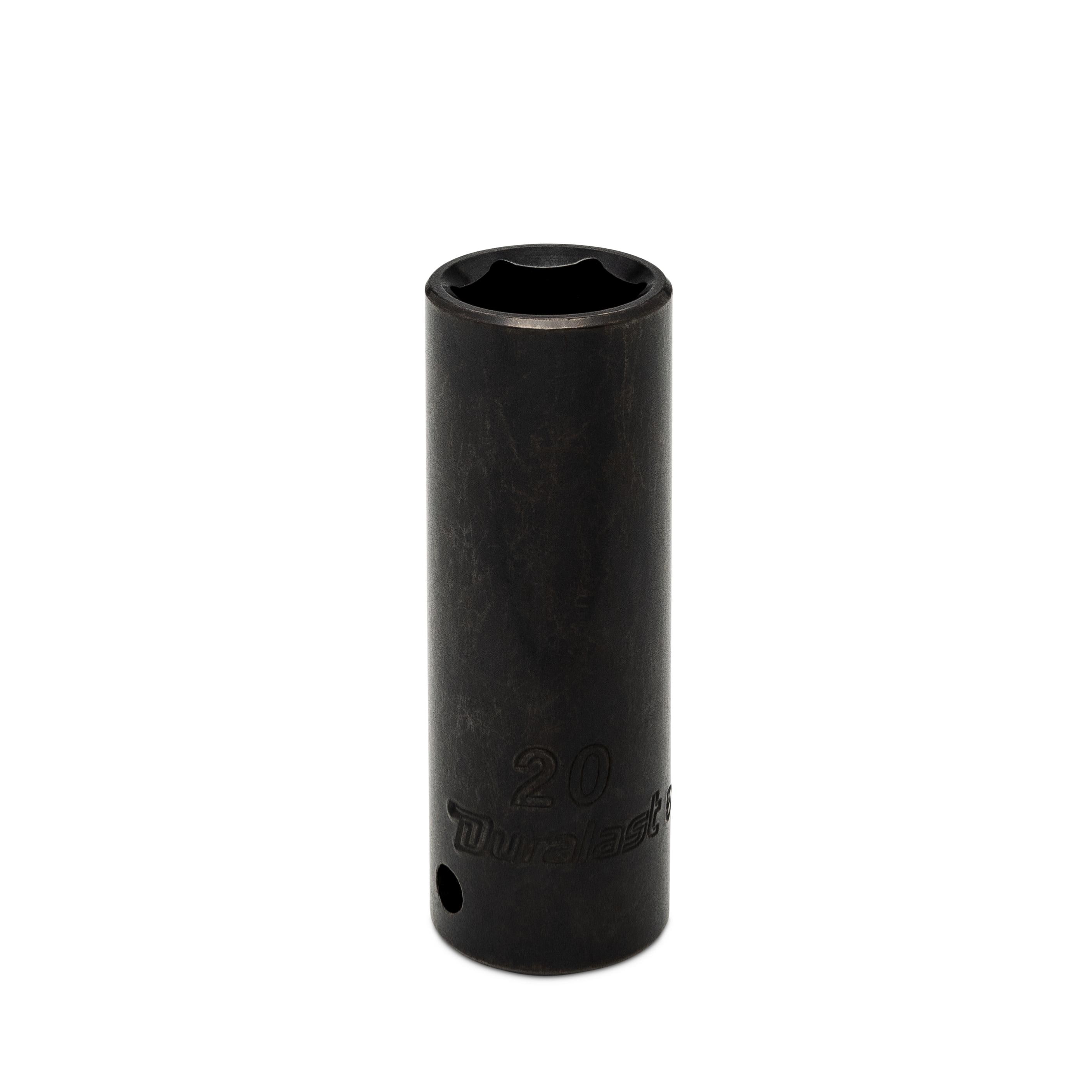 Duralast 1/2in Drive 20mm 6 Point Metric Deep Impact Socket | AutoZone