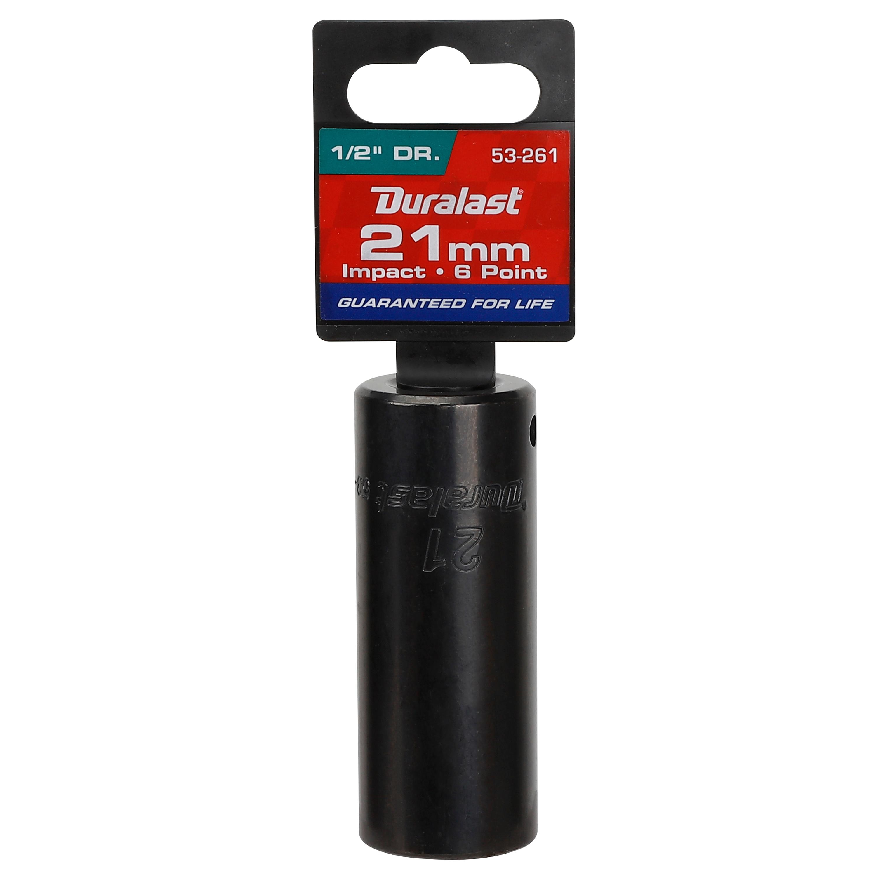Duralast 1/2in Drive 21mm Deep Impact Socket | AutoZone