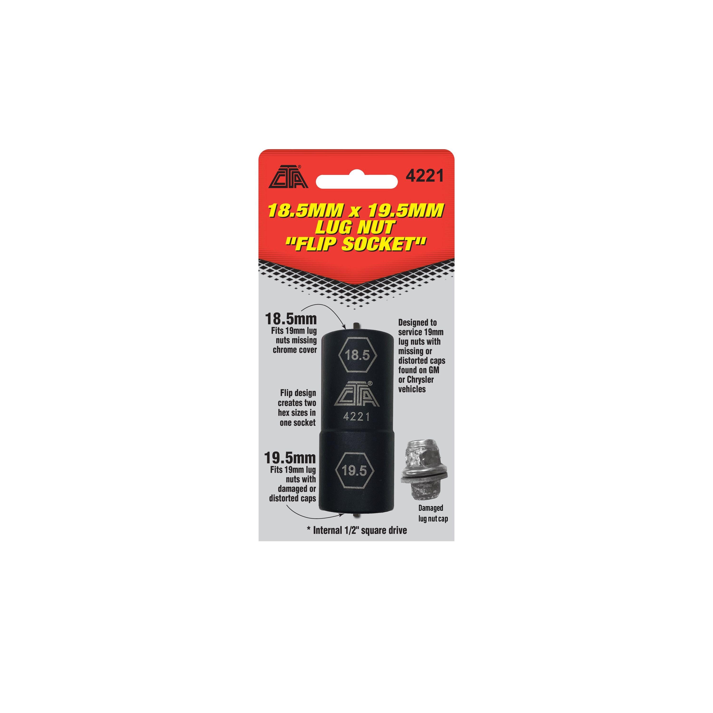 CTA 18.5mm X 19.5mm Flip Socket