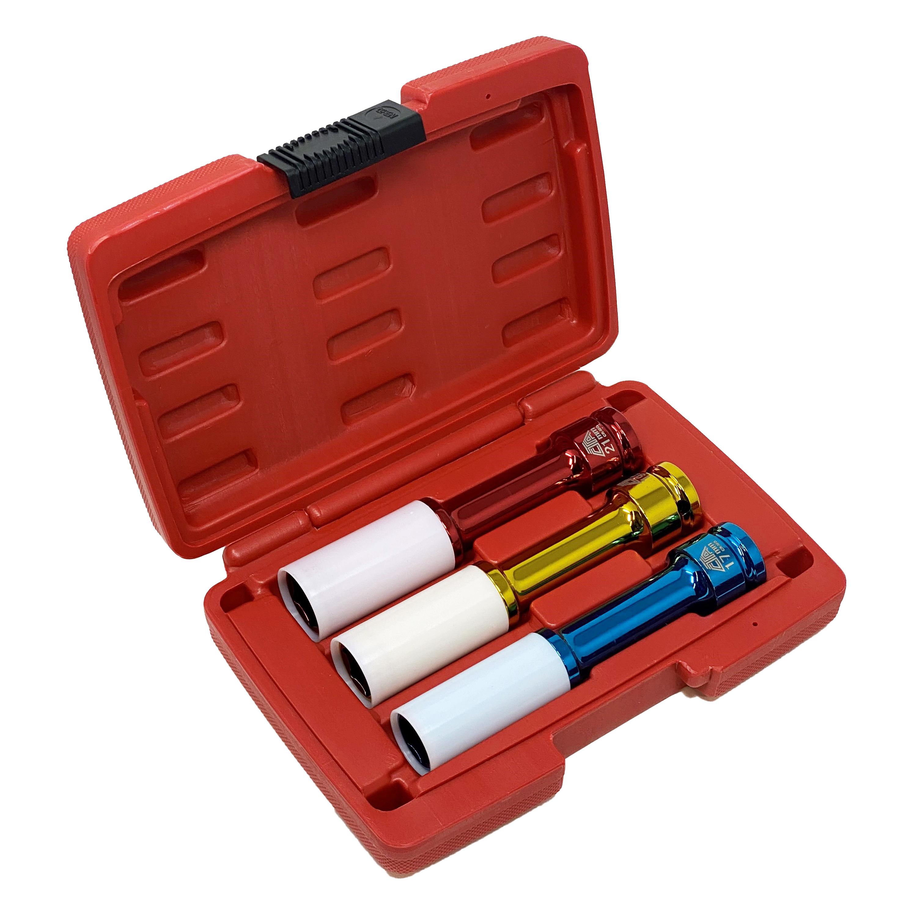 CTA Extended Lug Nut Socket Set 3 Piece