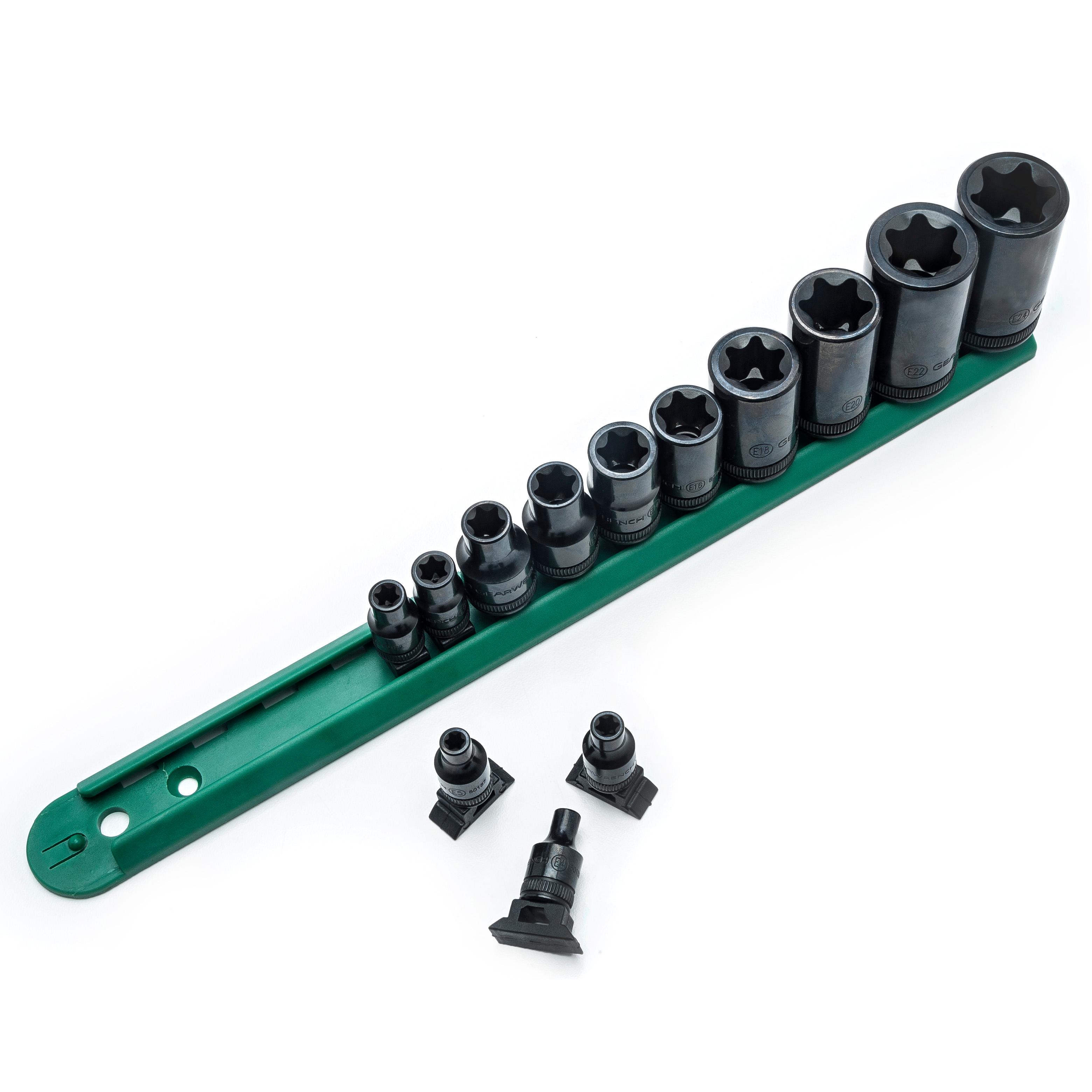 GearWrench 1/4in, 3/8in and 1/2in Drive External Torx Socket Set