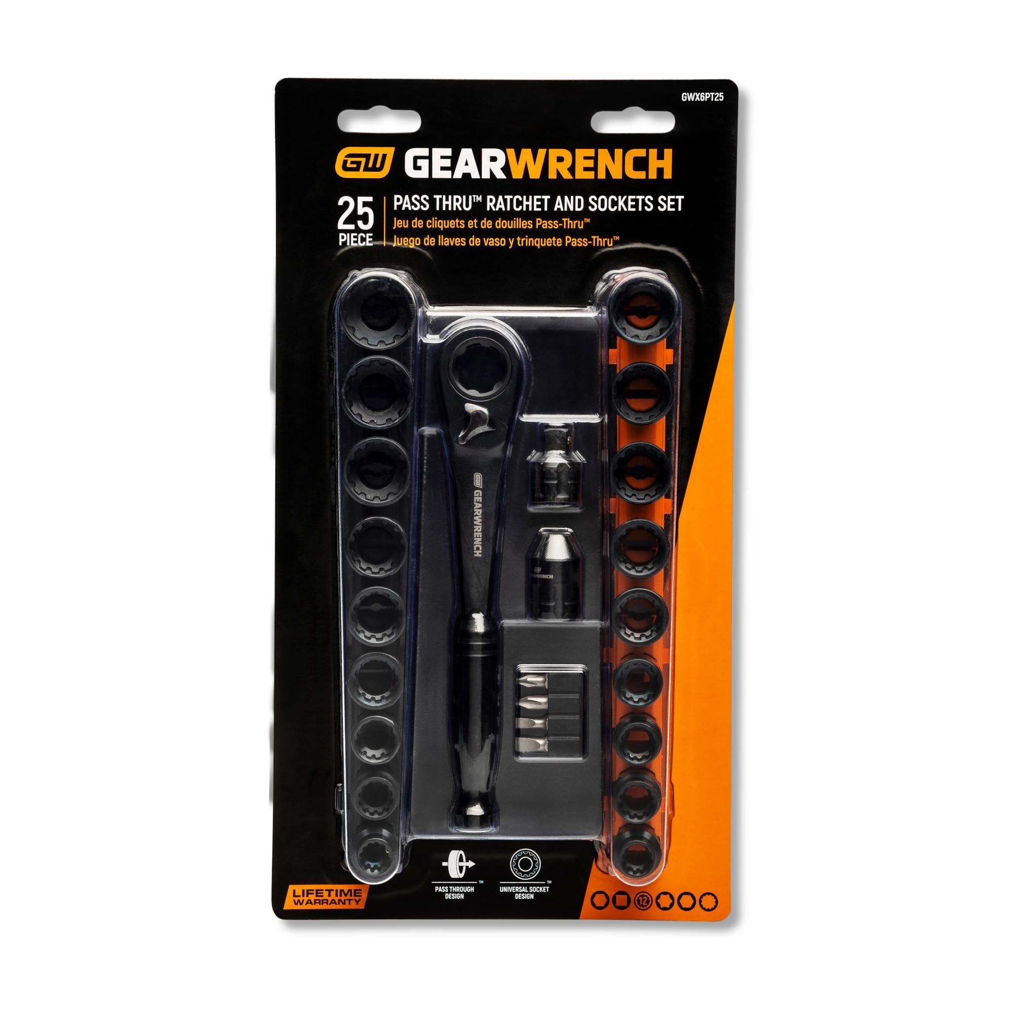 Gearwrench Socket Set GWX6PT25 | AutoZone