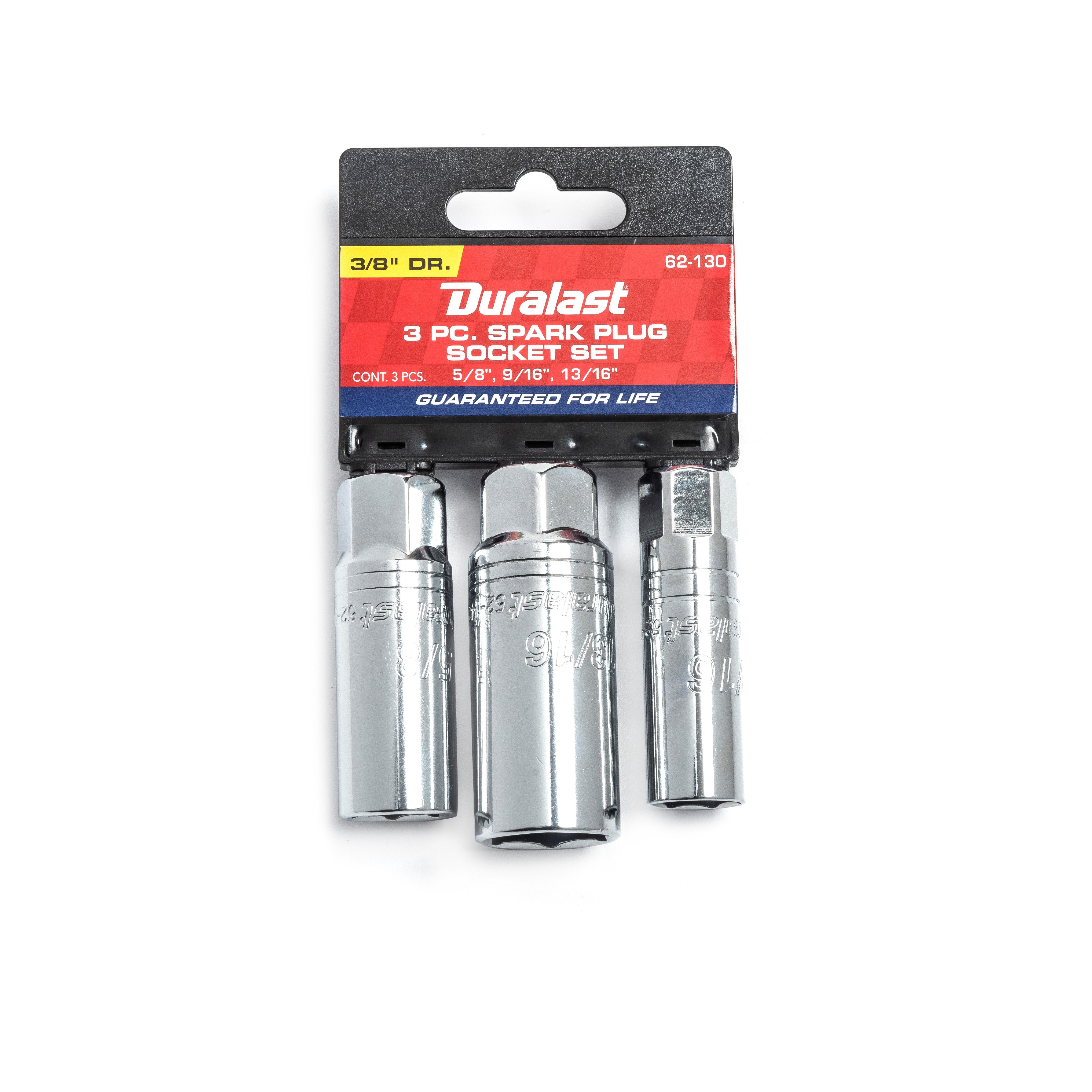 Duralast 3/8in Drive Spark Plug Socket Set