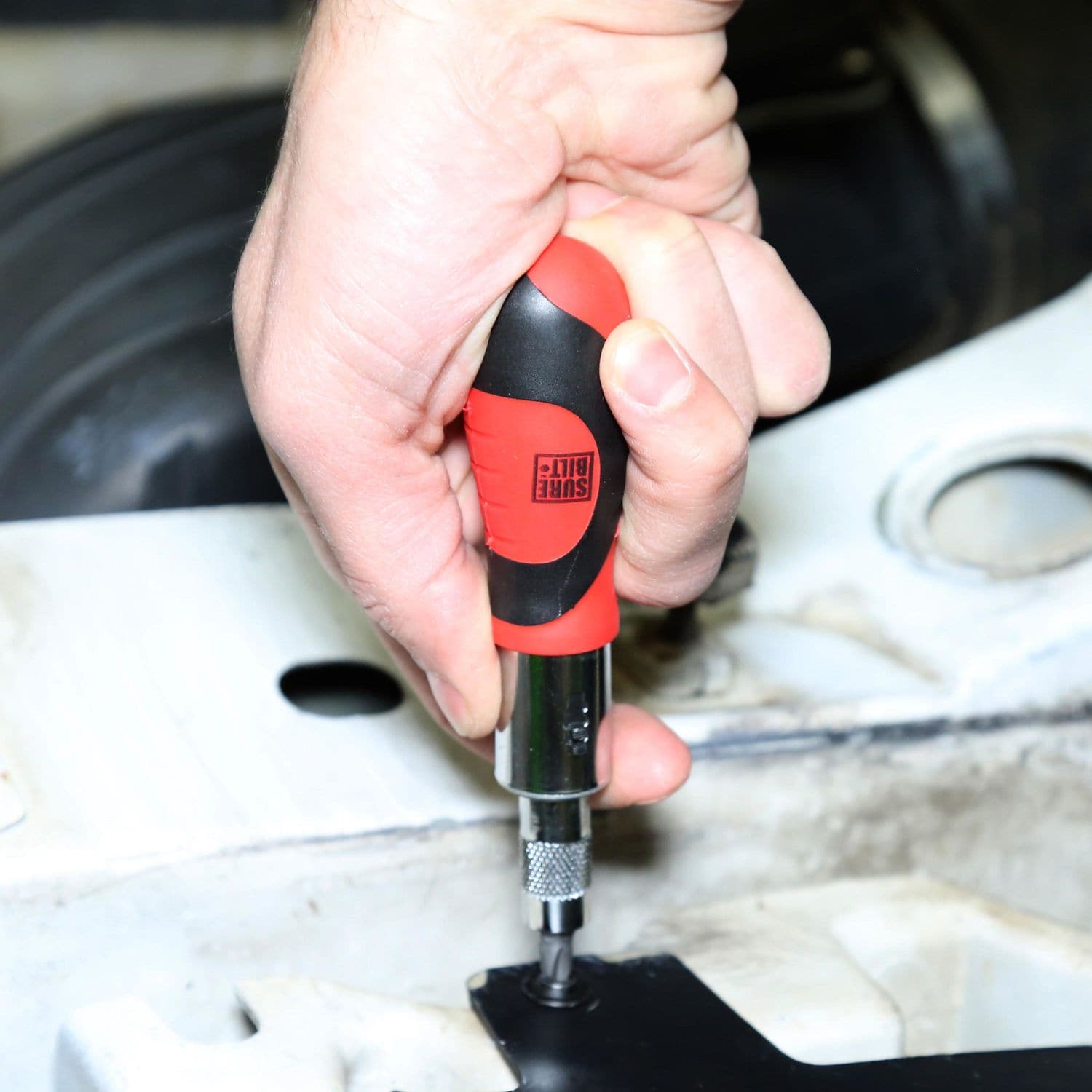 SureBilt Stubby Driver Dual Drive Ratchet SAE/Metric Tool Set 45