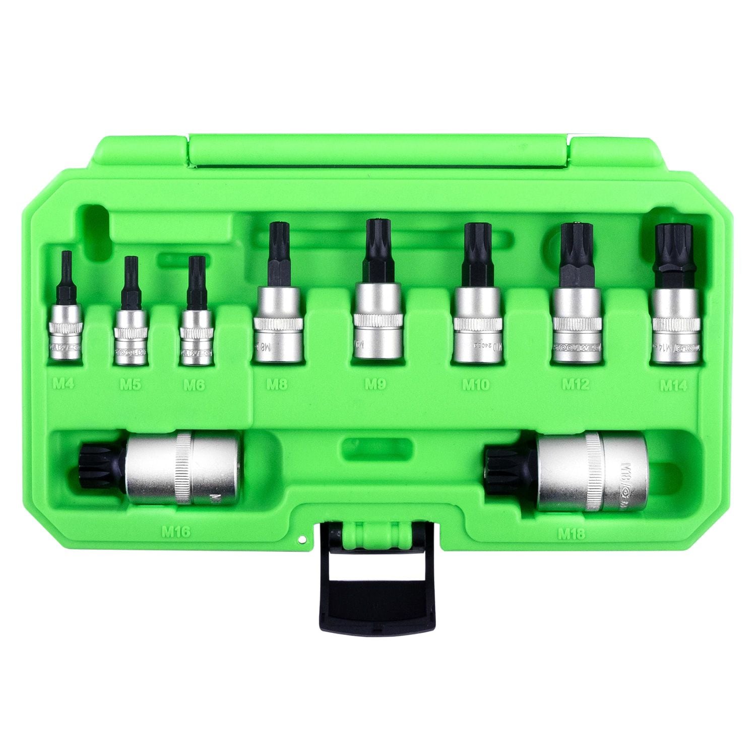 OEMTOOLS Magnetic Triple Square Bit Socket Set 10 Piece | AutoZone