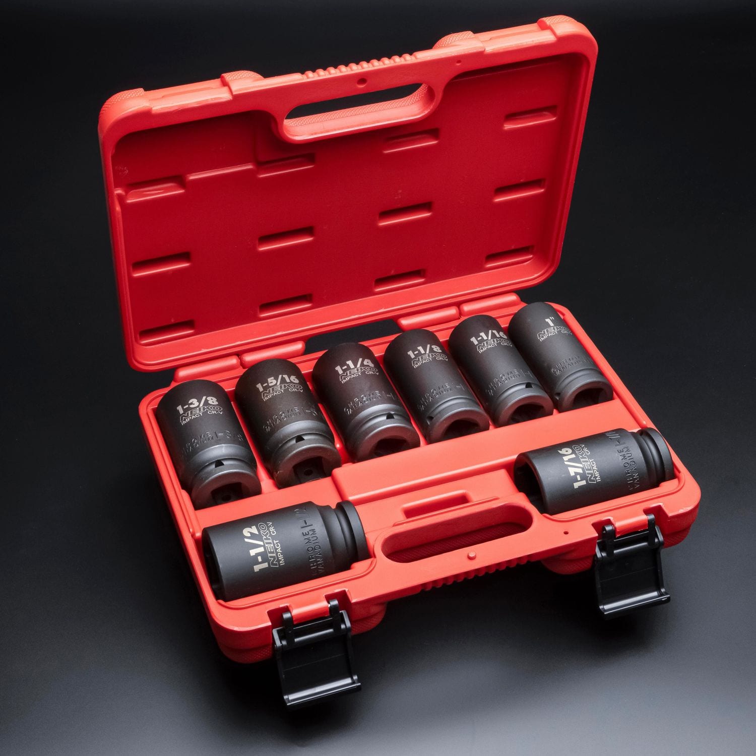 Impact Wrench Nuts 1/2 Inch 1/2 Inch Impact Wrench Nut Set, 35-Piece Socket Set Impact Socket Set, Long Sizes: 10-32 Mm, Short Sizes: 8-32 Mm, Hex Socket Set - View #8