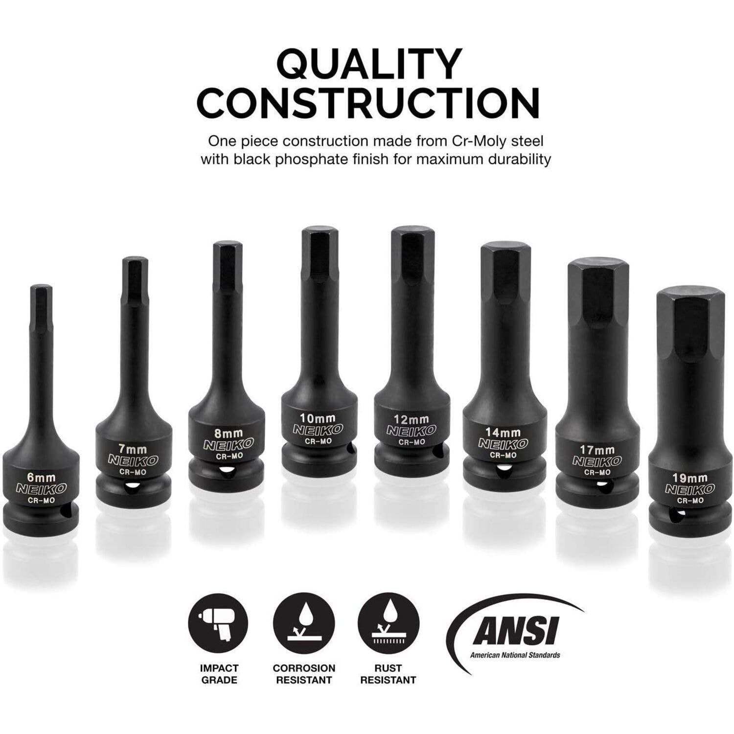 NEIKO Screwdriver Bit Socket 01136B | AutoZone