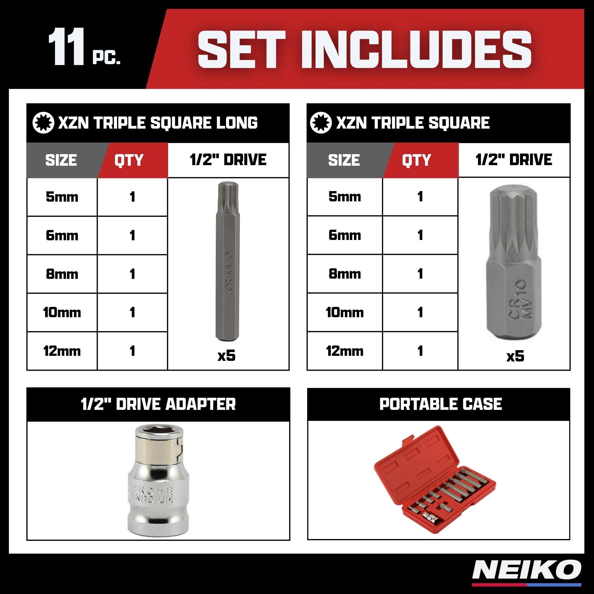 ピンピコピン NEIKO Screwdriver Bit Socket 10078A | AutoZone