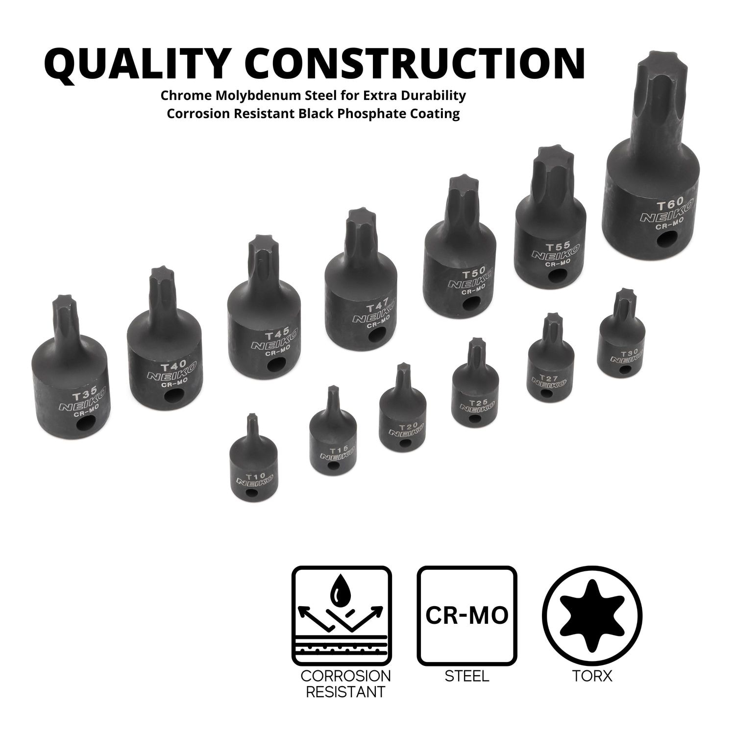 NEIKO Screwdriver Bit Socket 10281B | AutoZone