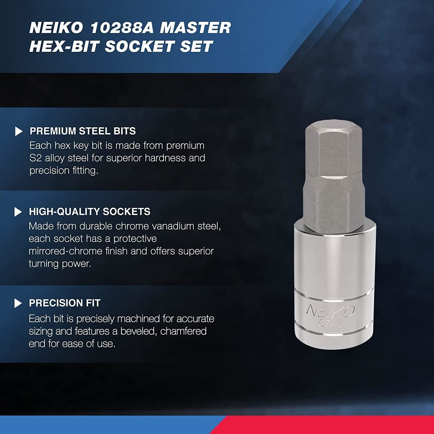 NEIKO Screwdriver Bit Socket 10288A | AutoZone