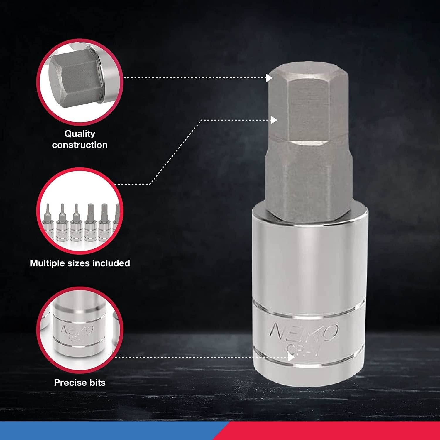 NEIKO Screwdriver Bit Socket 10288A | AutoZone