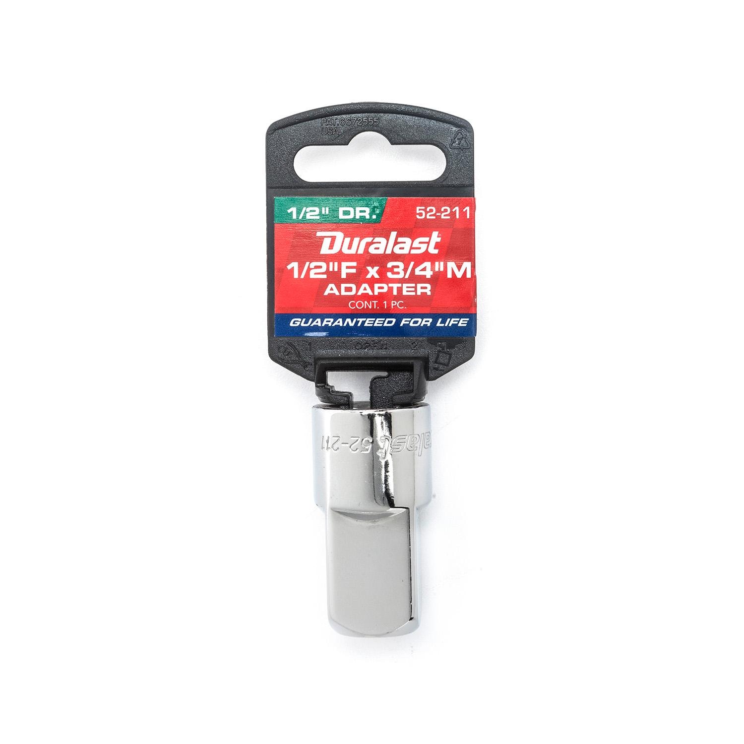 Duralast 1/2in Female x 3/4in Male Adapter