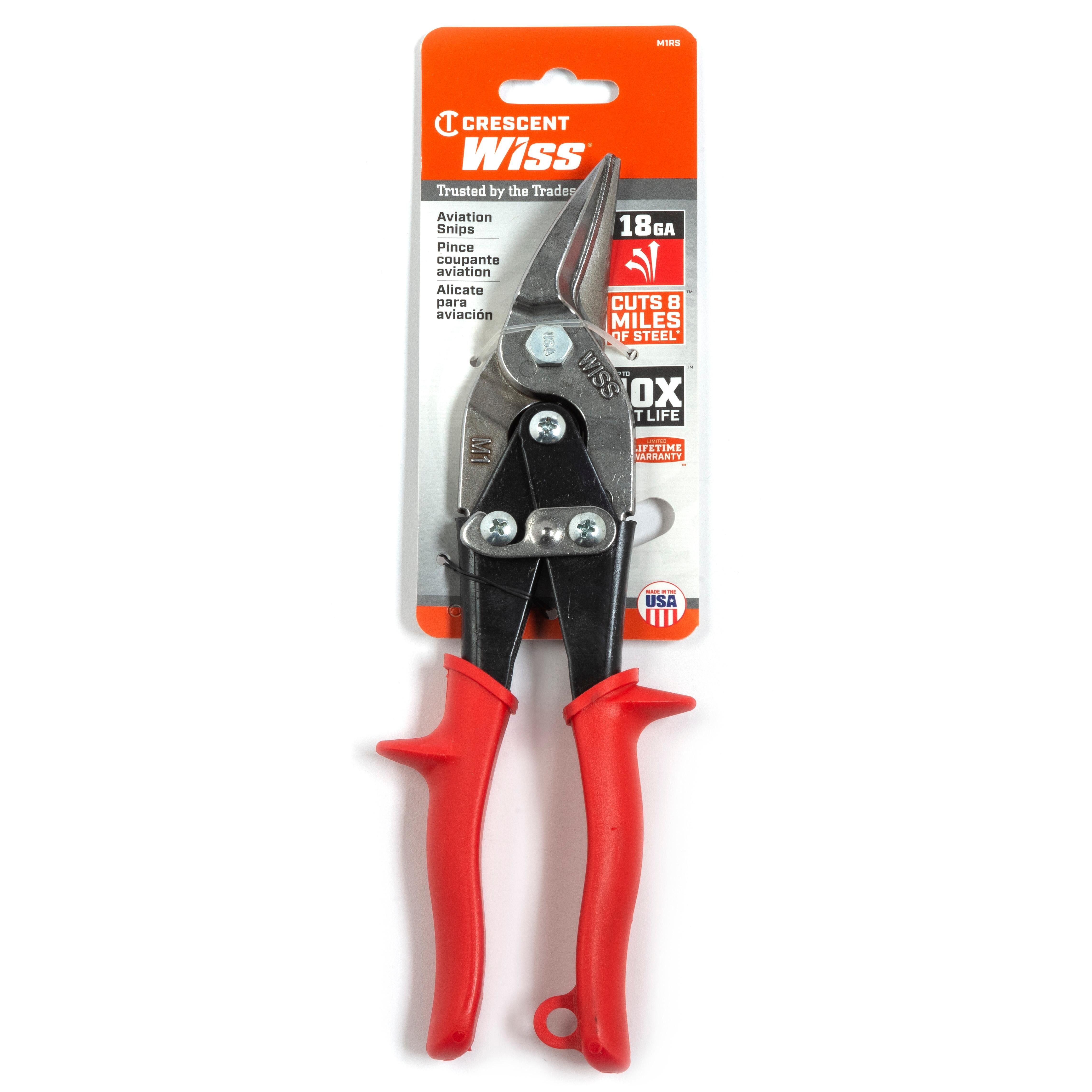Crescent Tools Wiss 9 3/4in Compound Action Straight and Left