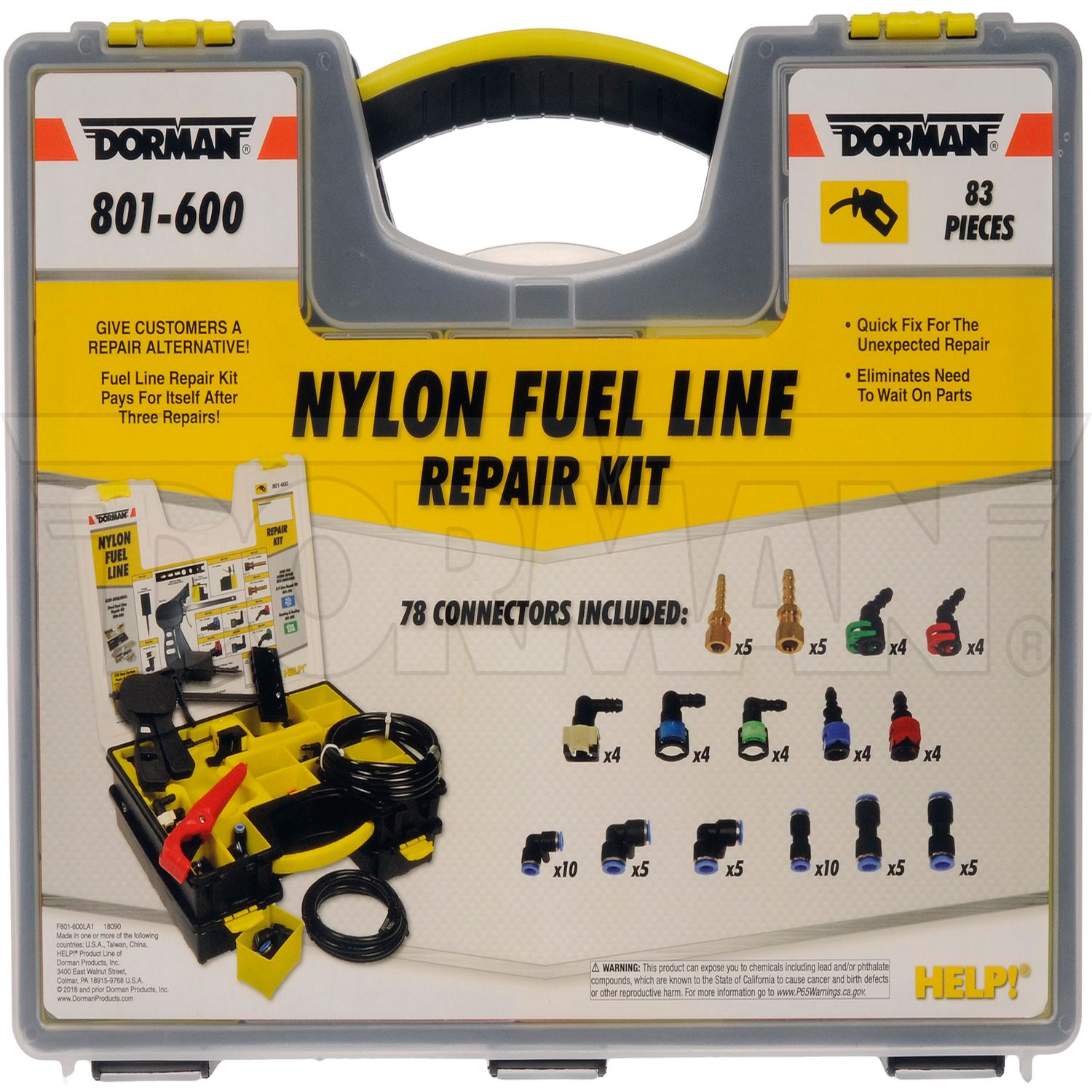 Dorman - OE Solutions Fuel Line Repair Tech Tray | AutoZone