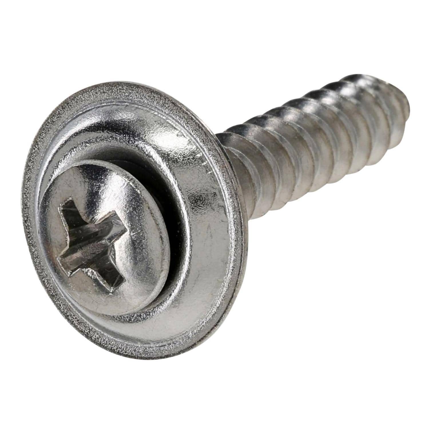 シカタくず米 Needa Parts Chrome No.10 Trim Screw 10 Piece | AutoZone