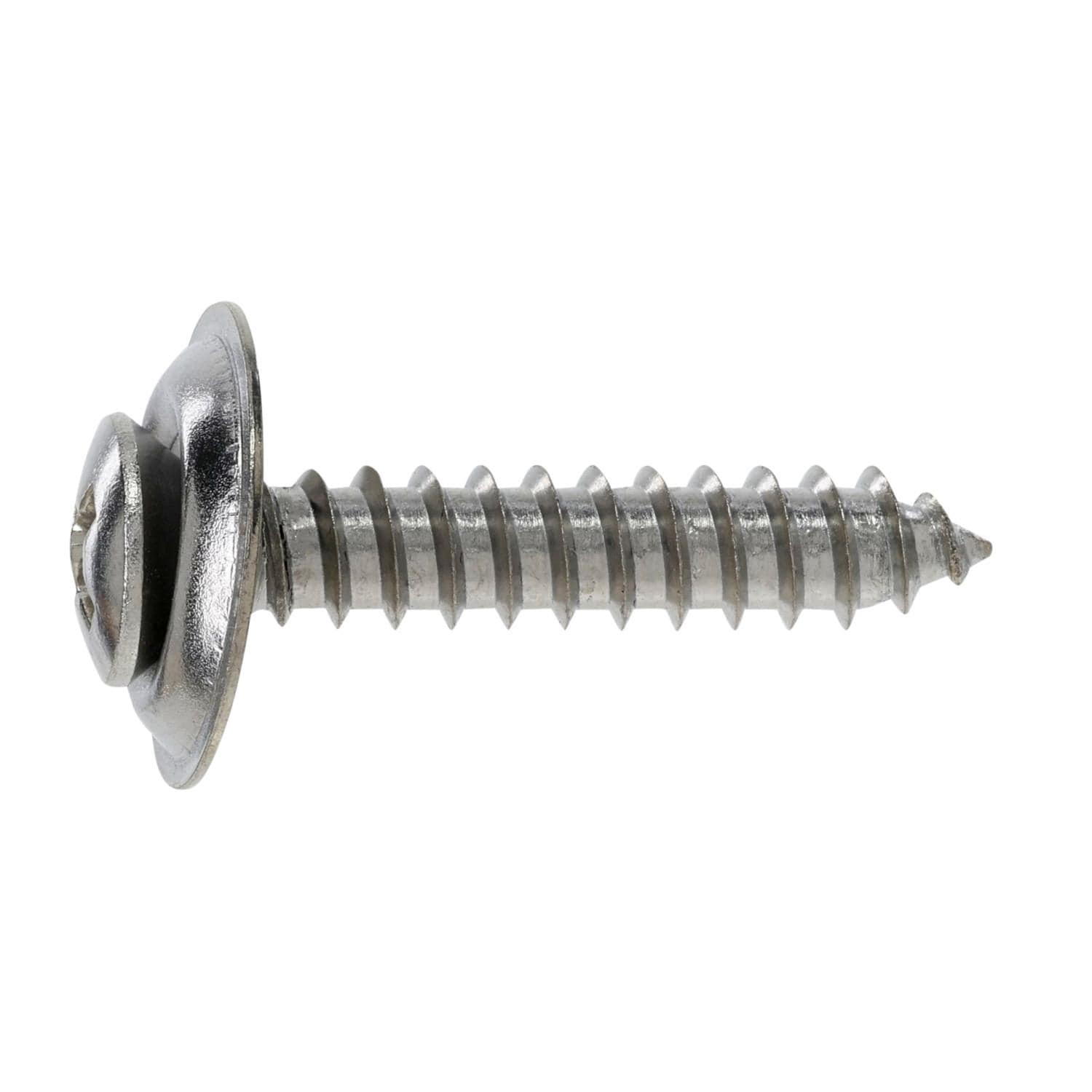 Needa Parts Chrome No.10 Trim Screw 10 Piece | AutoZone