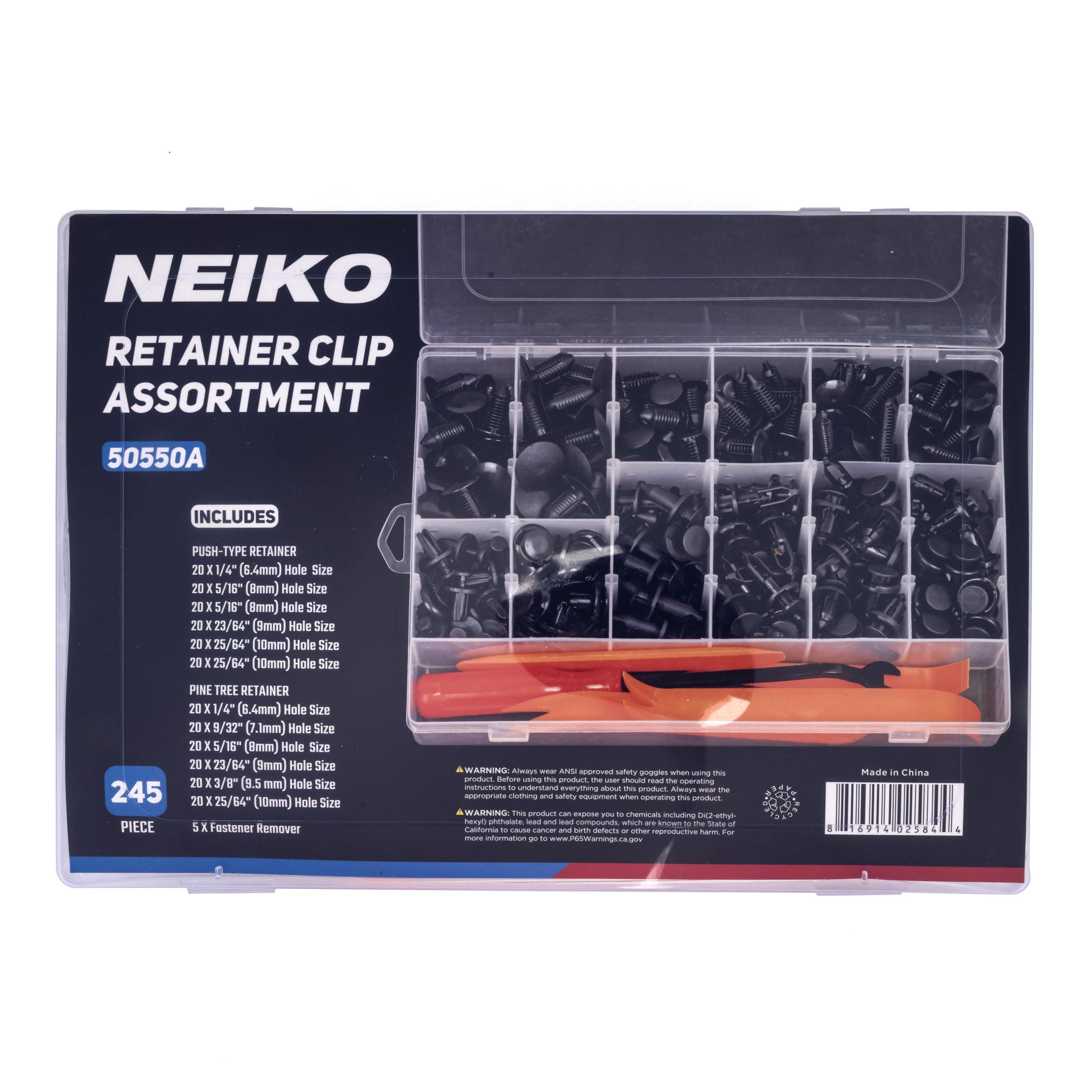 A6 ZONE CLIPS 02～Forever Side～ NEIKO Car Retainer Clips Assortment, Automotive Fasteners, Toyota