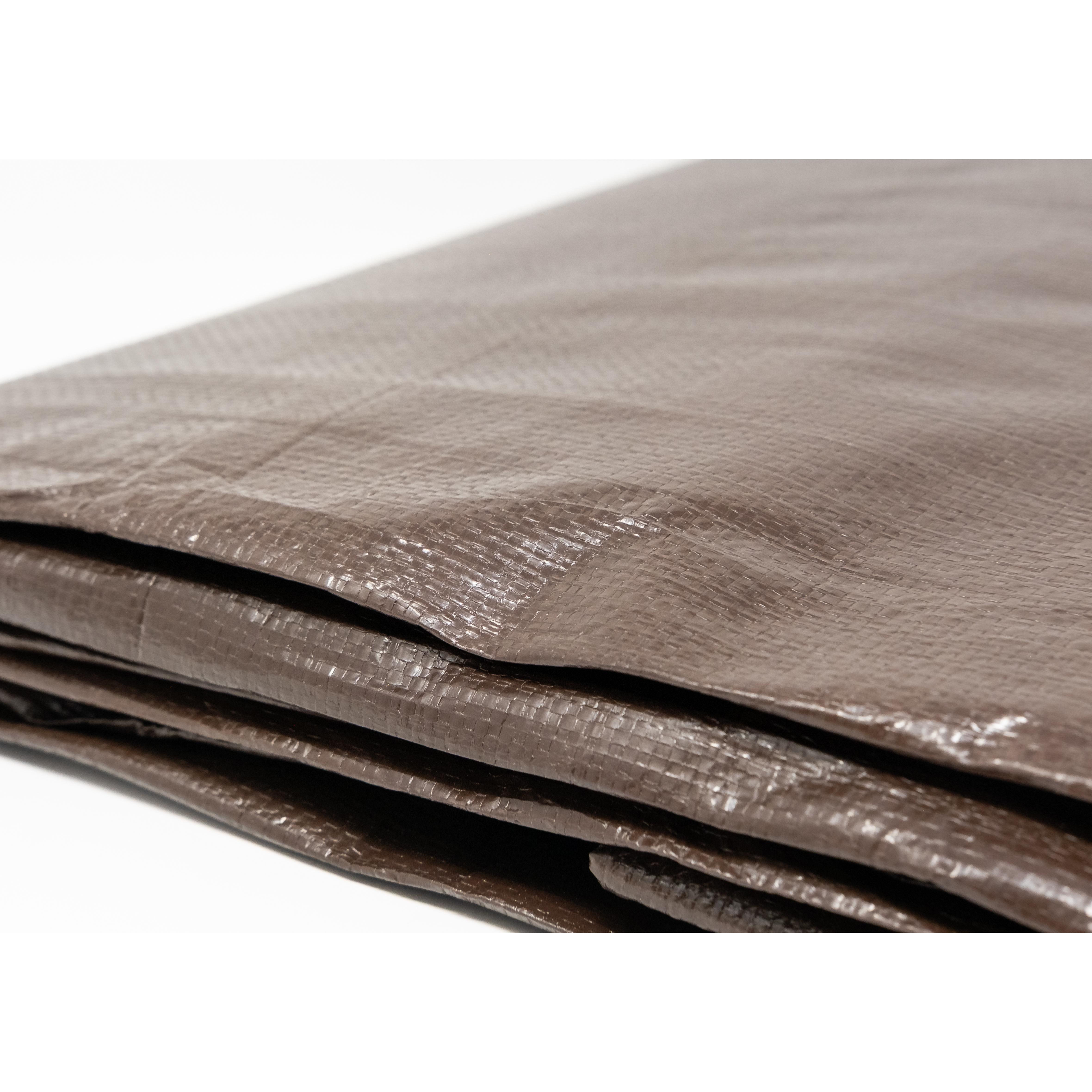 Honeybadger 8ft x 10ft Brown Heavy Duty Tarp HE0385 | AutoZone