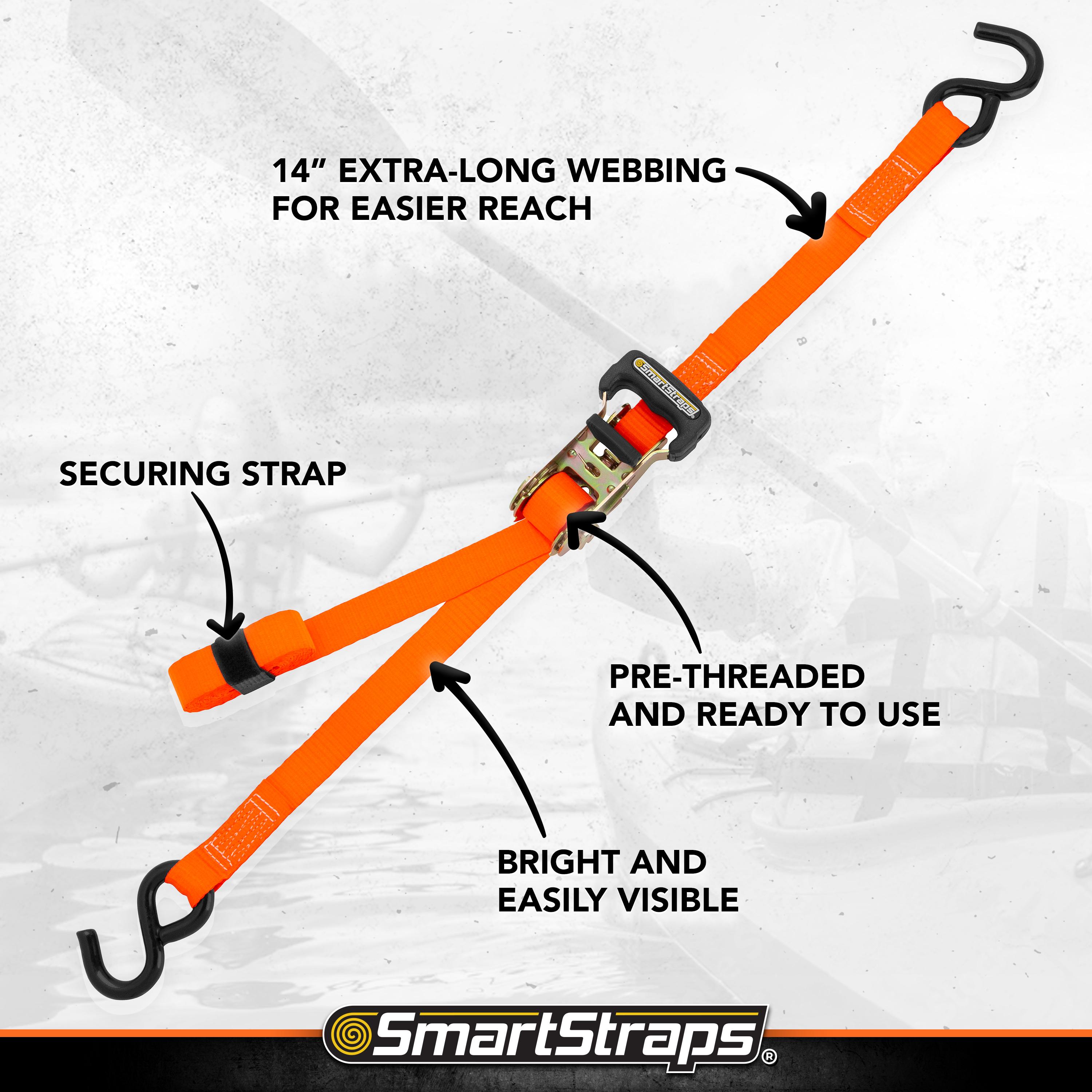 SmartStraps 10ft 3000lbs Heavy Duty Ratchet | AutoZone