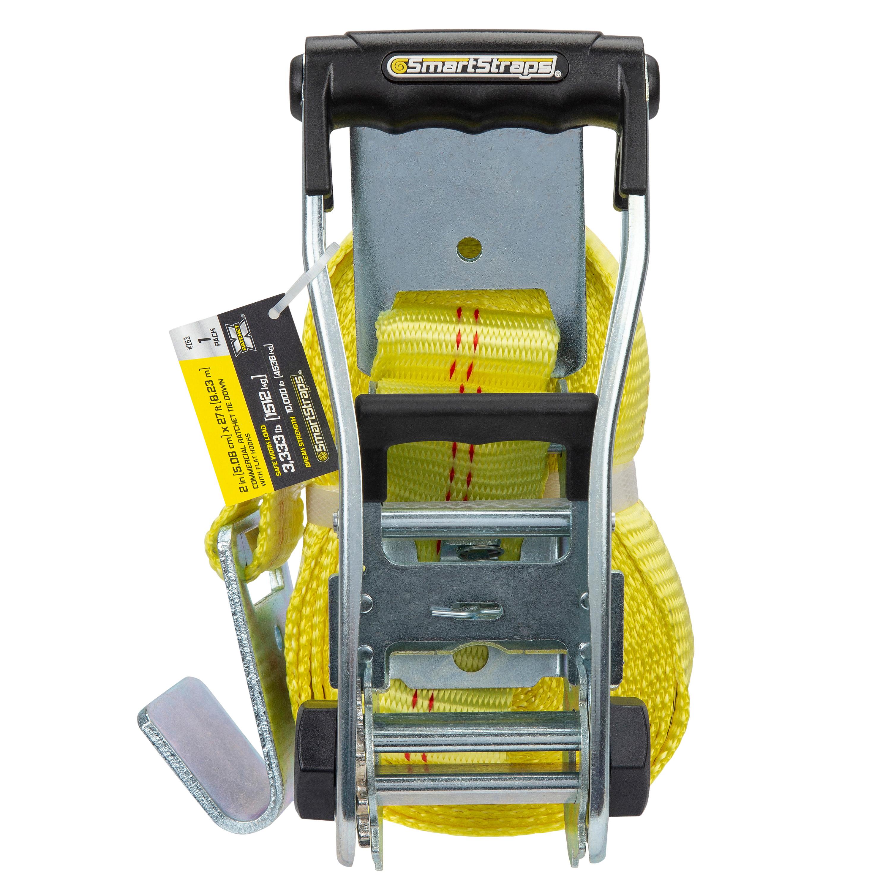 SmartStraps 27ft 10,000lbs Ratchet with Flat Hook | AutoZone