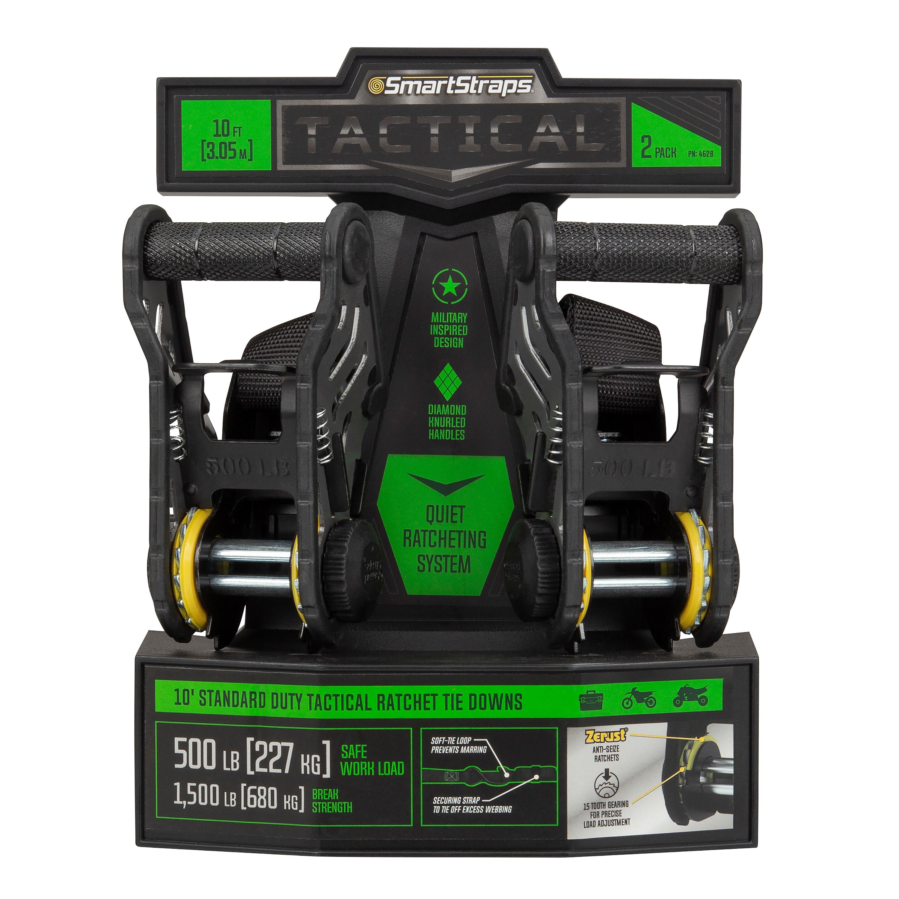 SmartStraps Tactical 10ft 1,500lbs 2 Pack | AutoZone