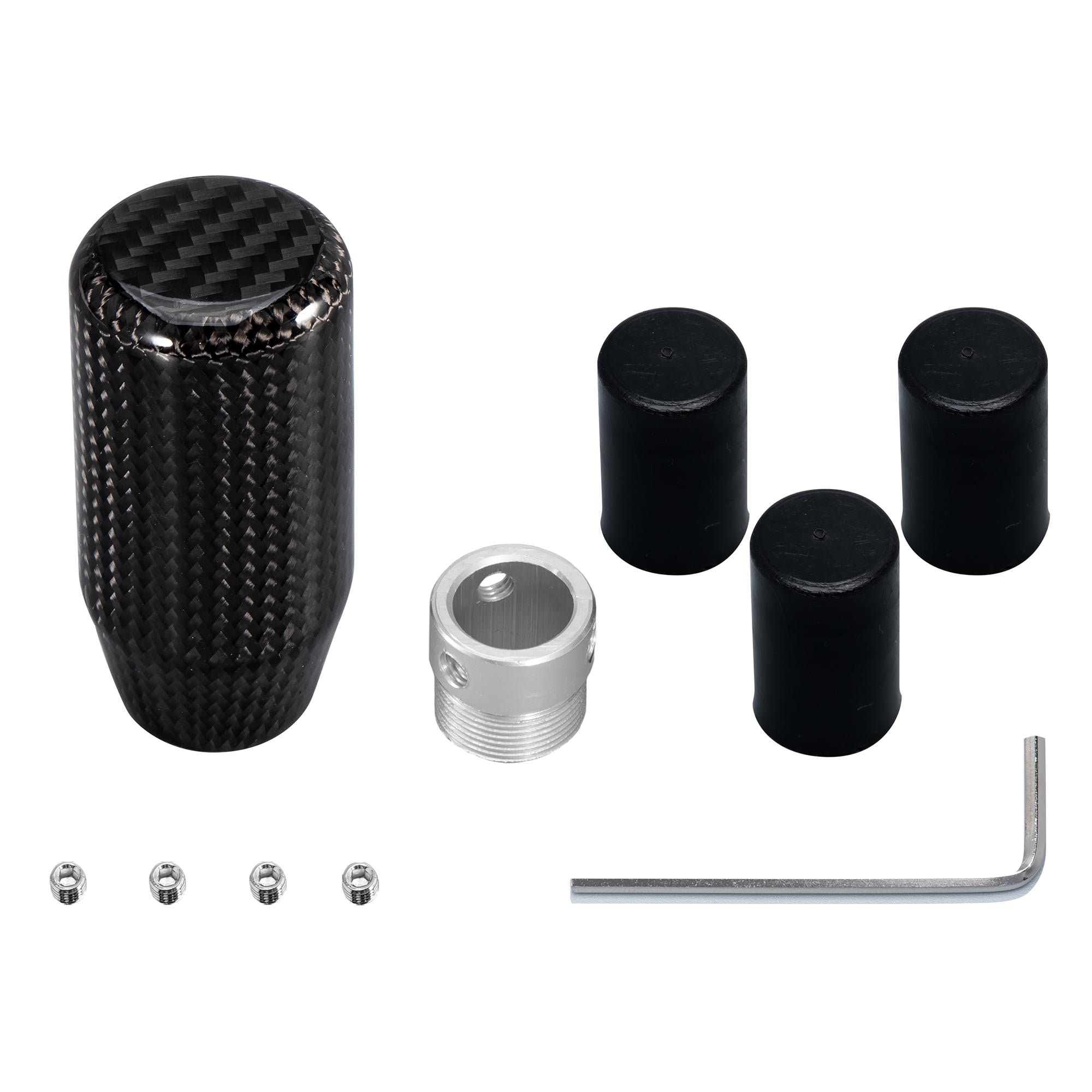 TYPE S Black Carbon Fiber Shift Knob | AutoZone