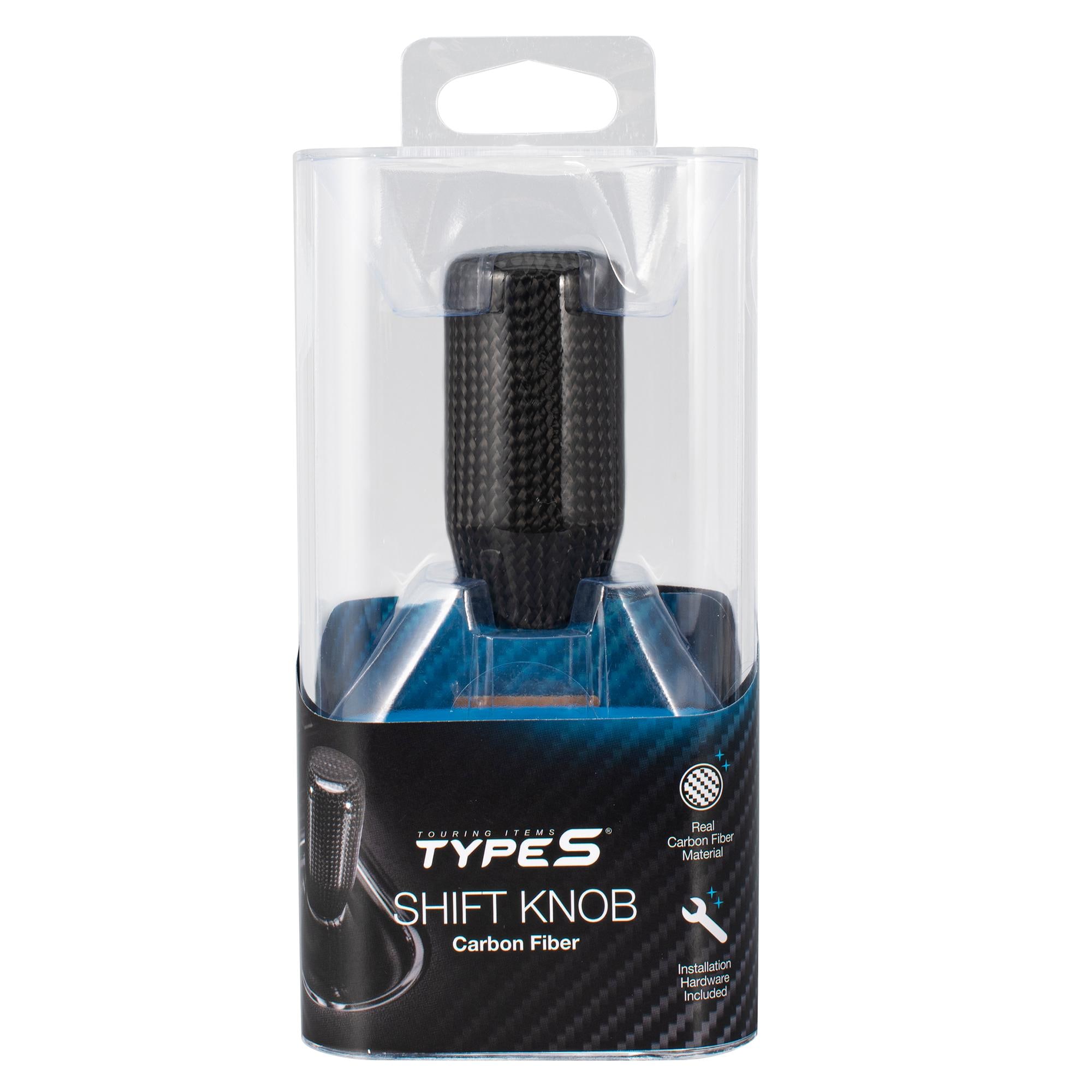 TYPE S Black Carbon Fiber Shift Knob | AutoZone