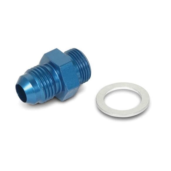 Holley -6AN X 9/16in 24 Thread Fuel Inlet Fitting | AutoZone