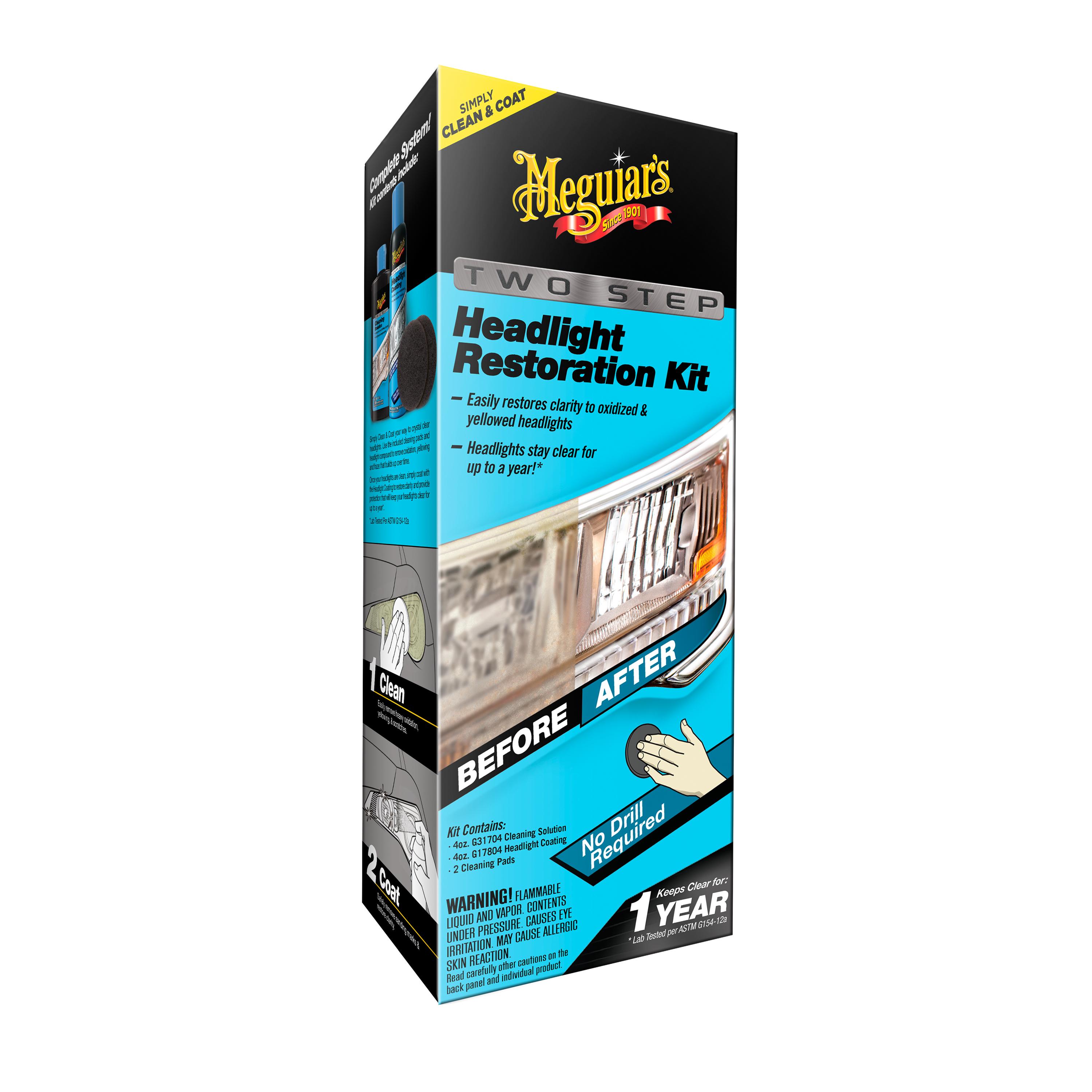Meguiar's Two-Step Headlight Restoration Kit