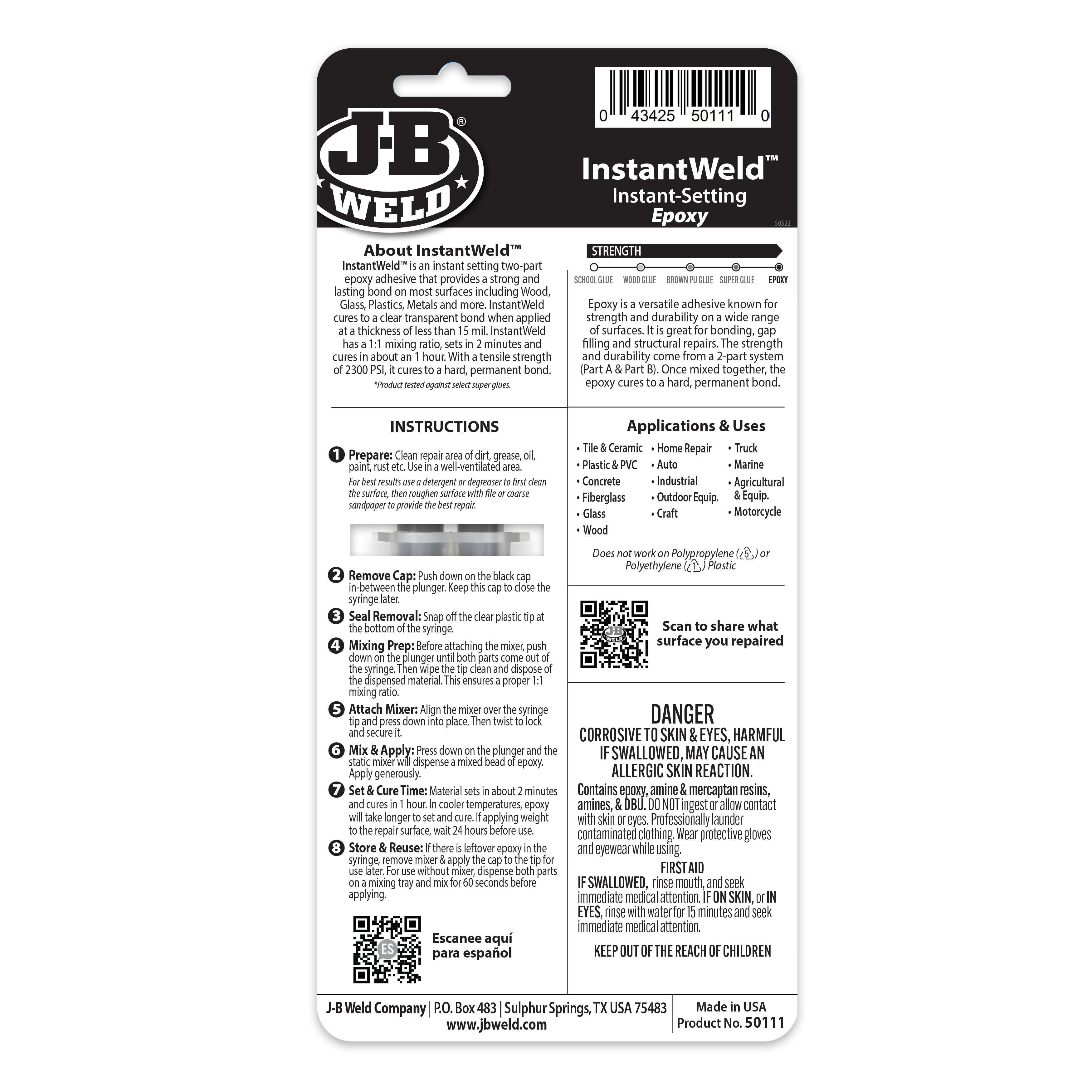 J-B Weld Epoxy 50111 | AutoZone