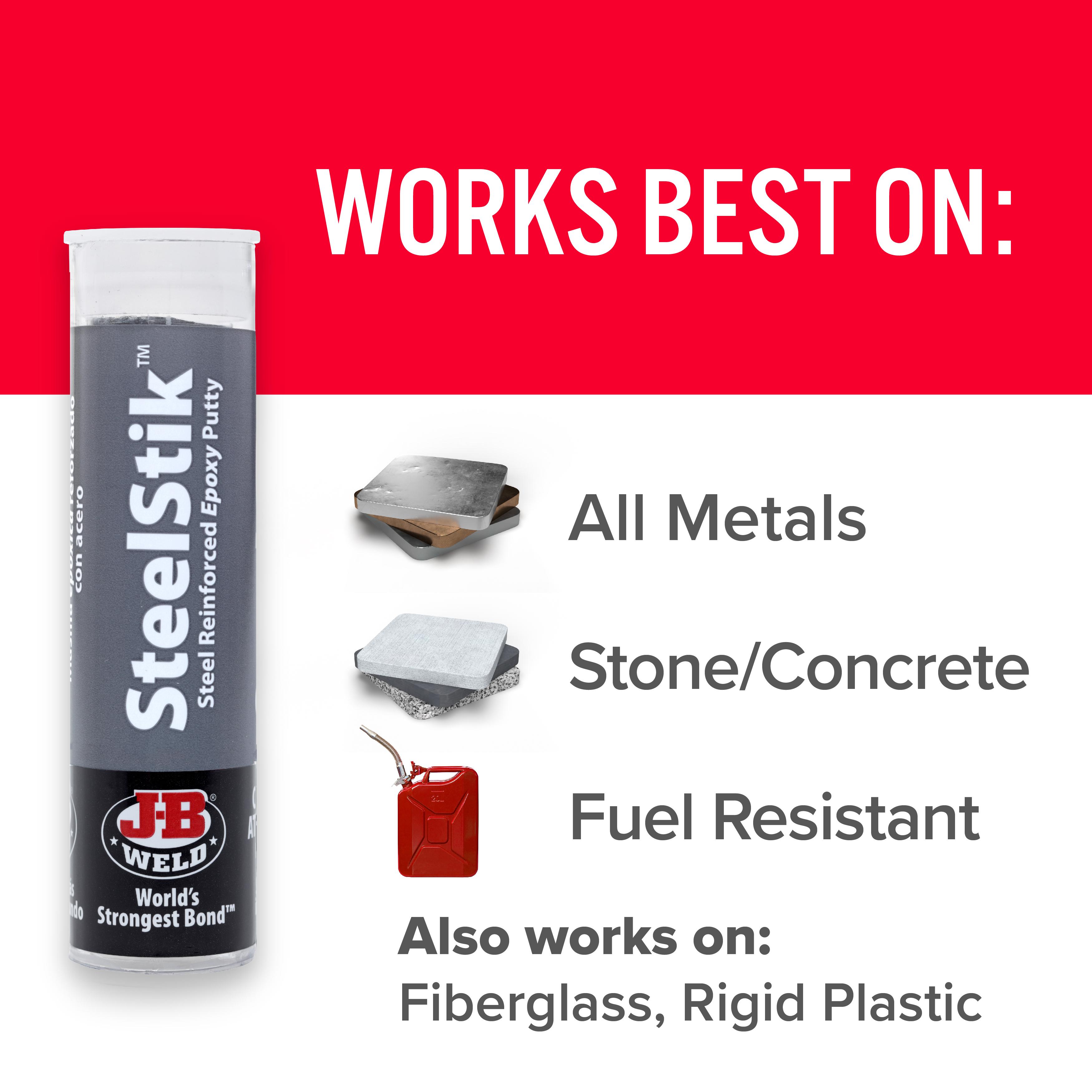 J-B Weld SteelStik Steel Reinforced Epoxy Putty