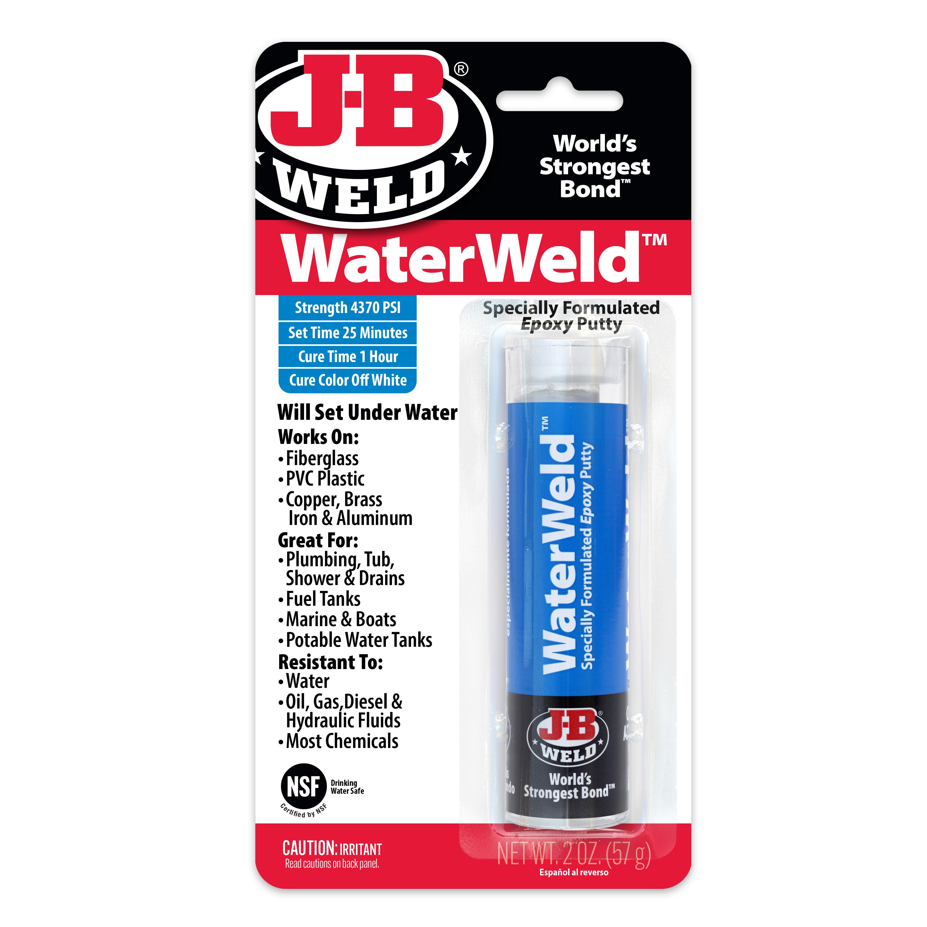 J-B Weld WaterWeld Epoxy Putty 2 oz 8277 | AutoZone