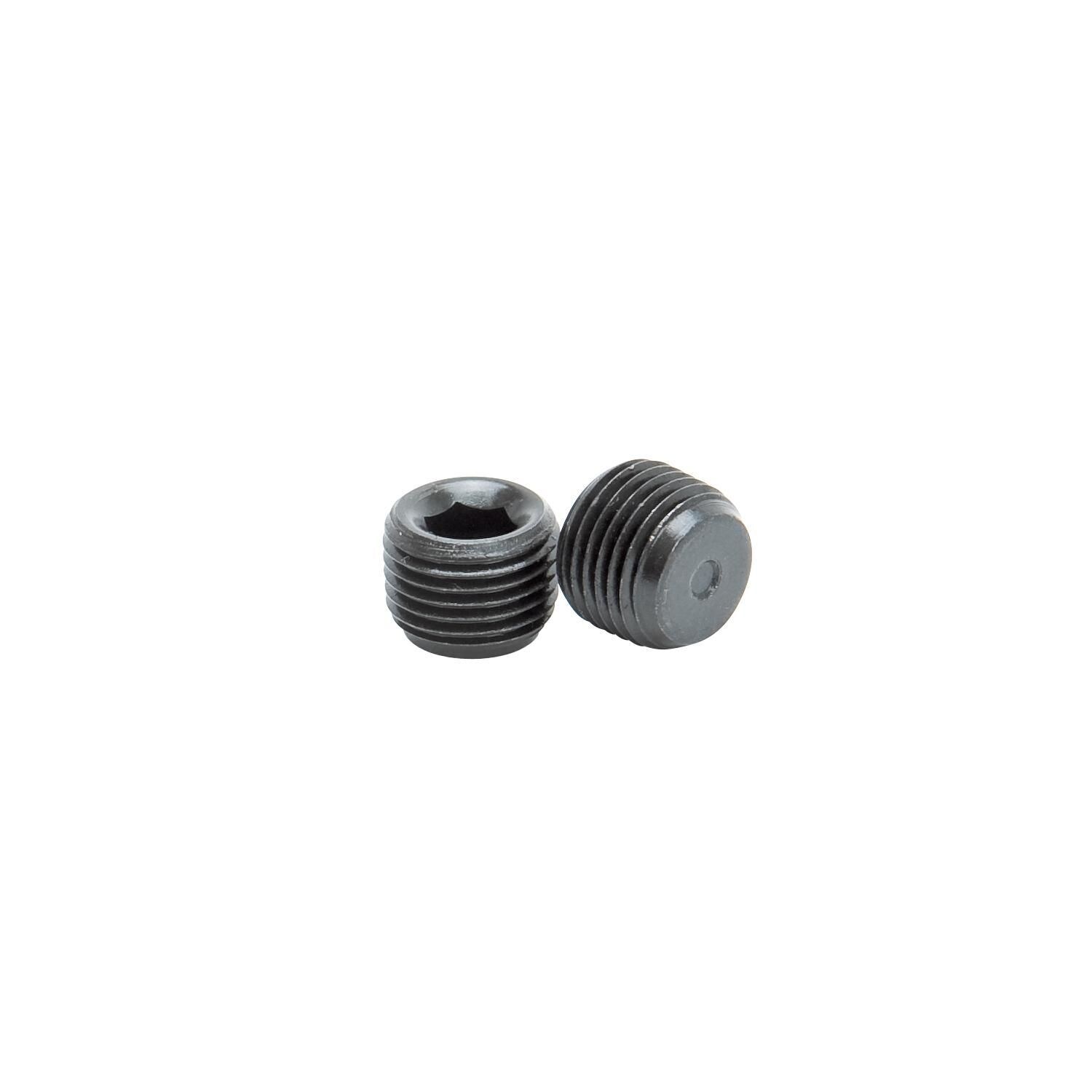 thumbnail image 2 of EZ-FITTINGS 3/8 NPT Black Aluminum Allen Socket Pipe Plug – Made In USA For IMCA Hot Rod Street Rod 2 of 6