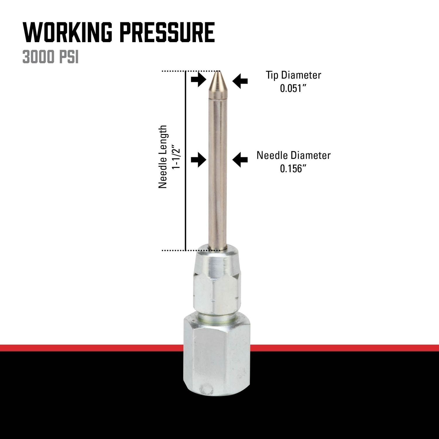 SureBilt 1 1/2in Narrow Needle Dispenser | AutoZone