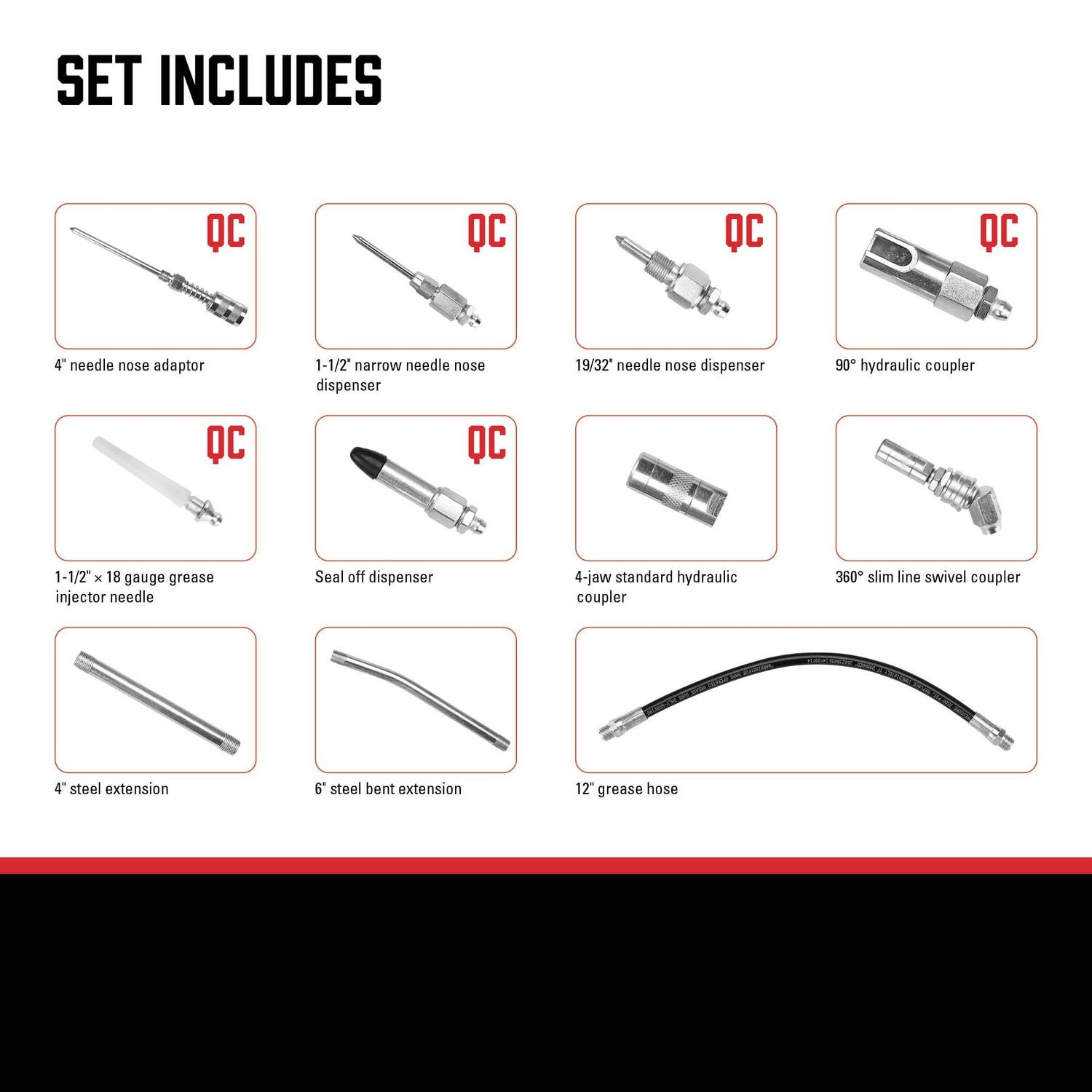 SureBilt Grease Accessory Kit | AutoZone